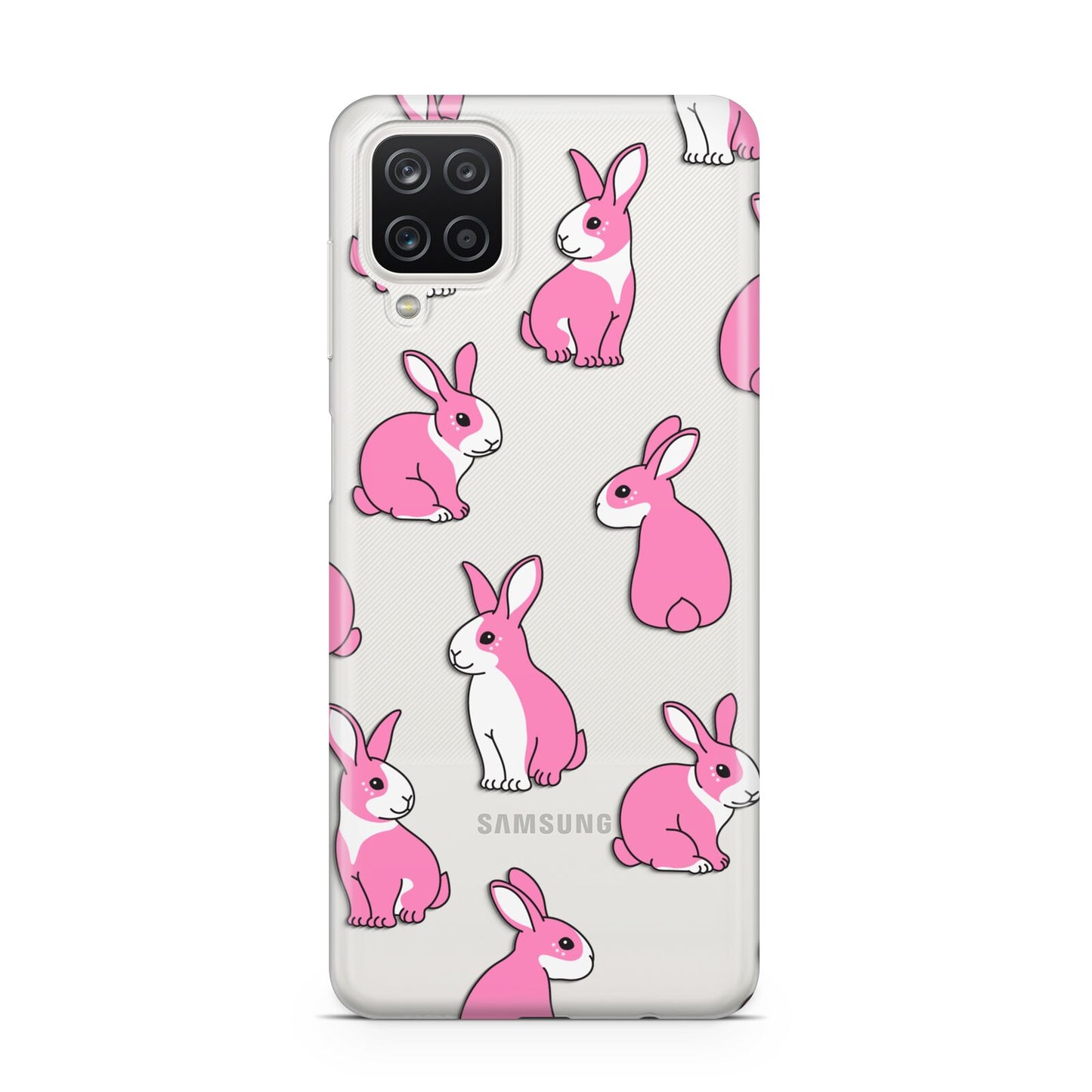 Pink Rabbits Samsung A12 Case