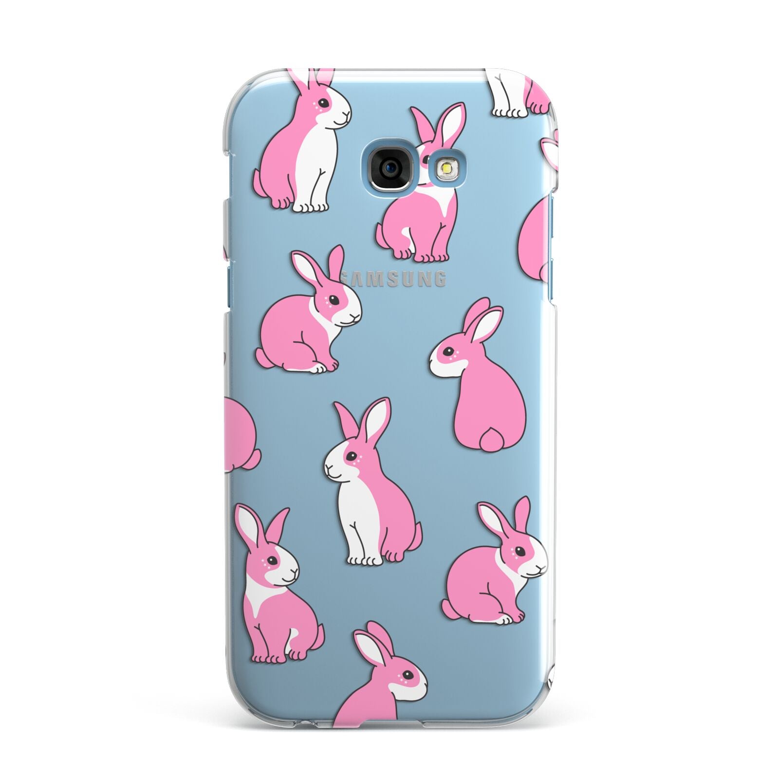 Pink Rabbits Samsung Galaxy A7 2017 Case