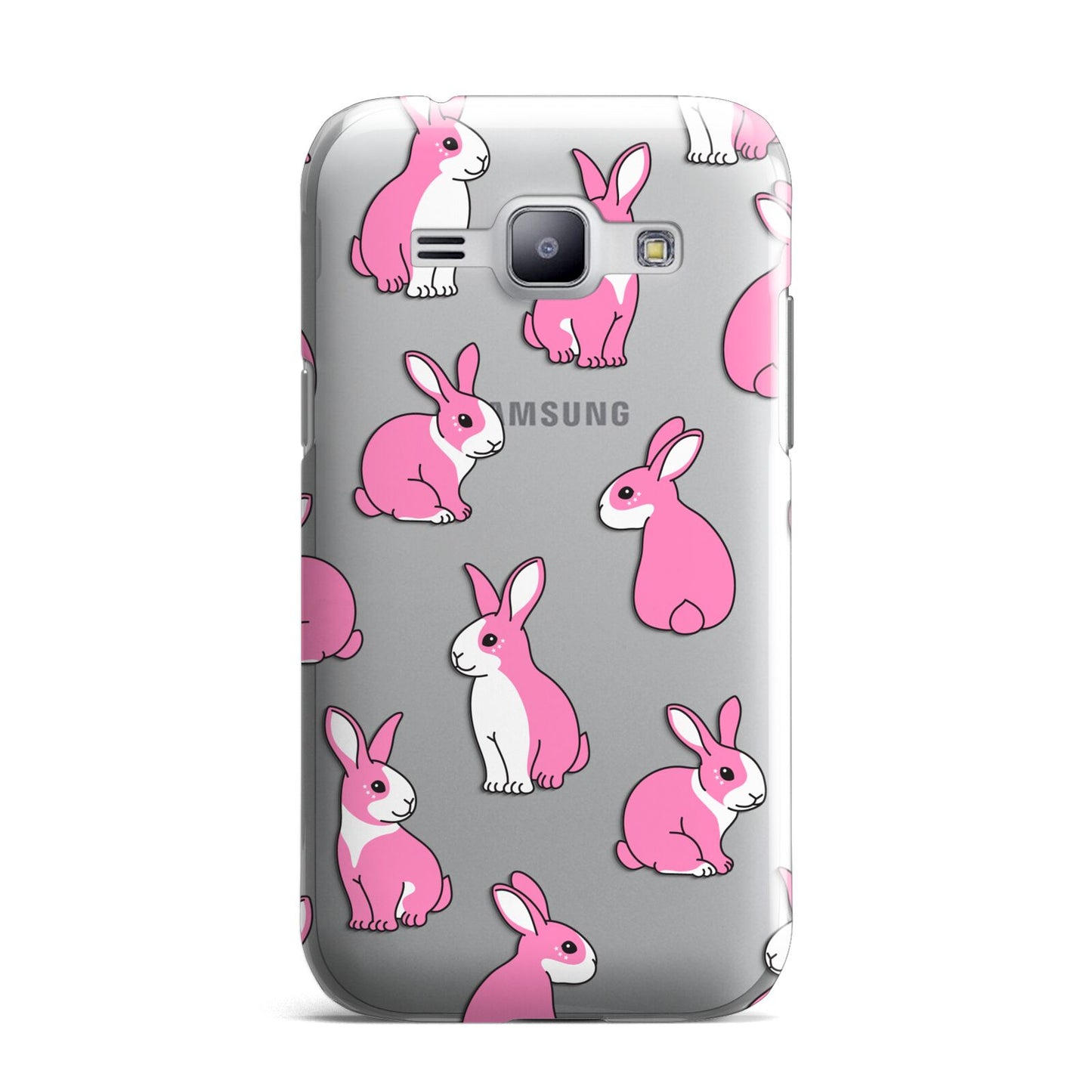 Pink Rabbits Samsung Galaxy J1 2015 Case