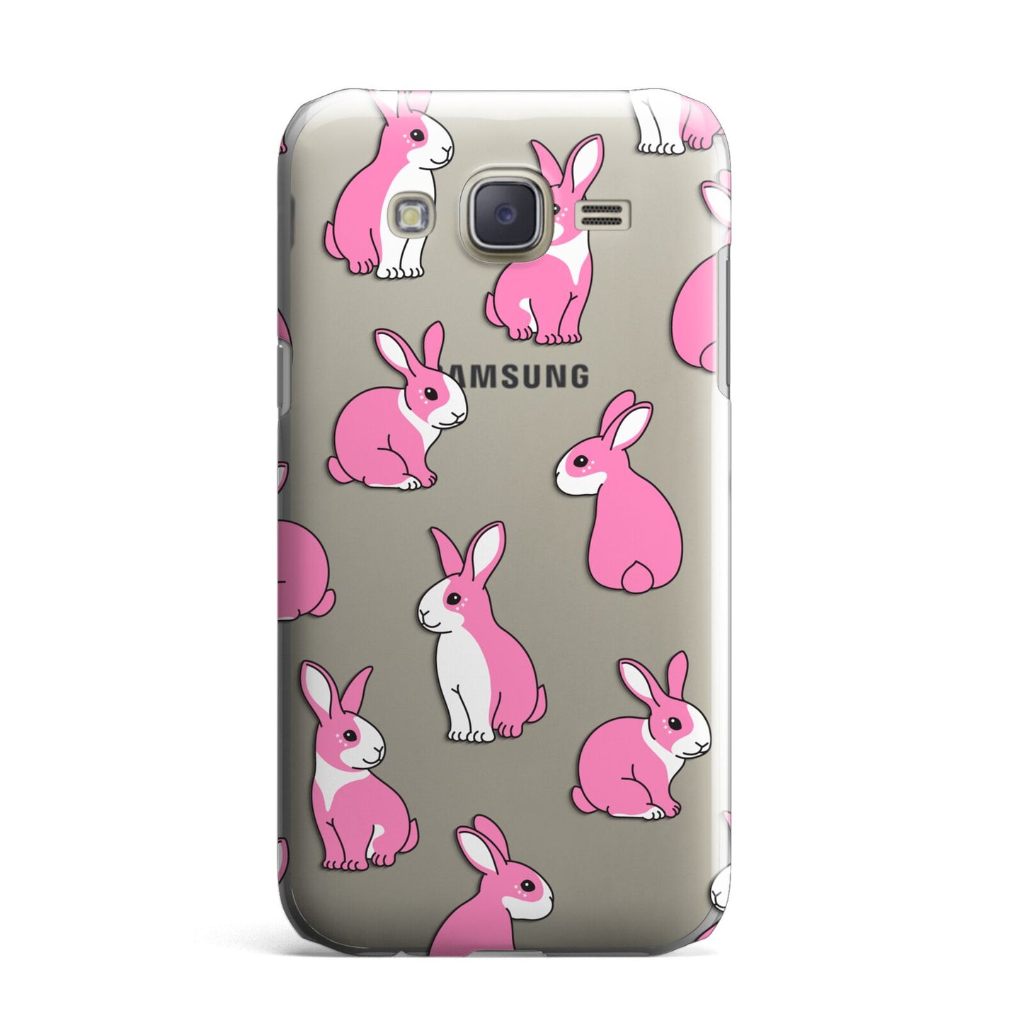 Pink Rabbits Samsung Galaxy J7 Case