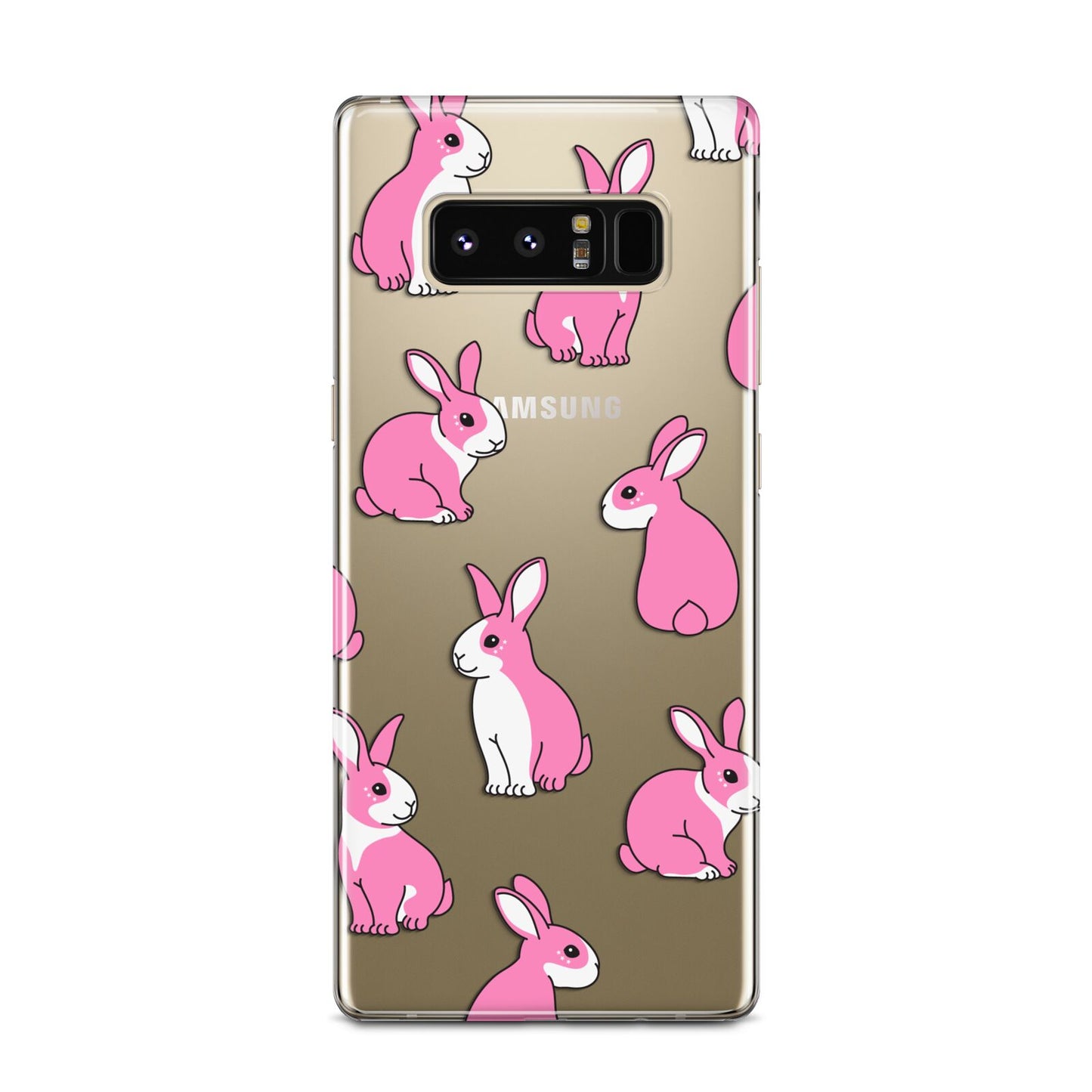 Pink Rabbits Samsung Galaxy Note 8 Case