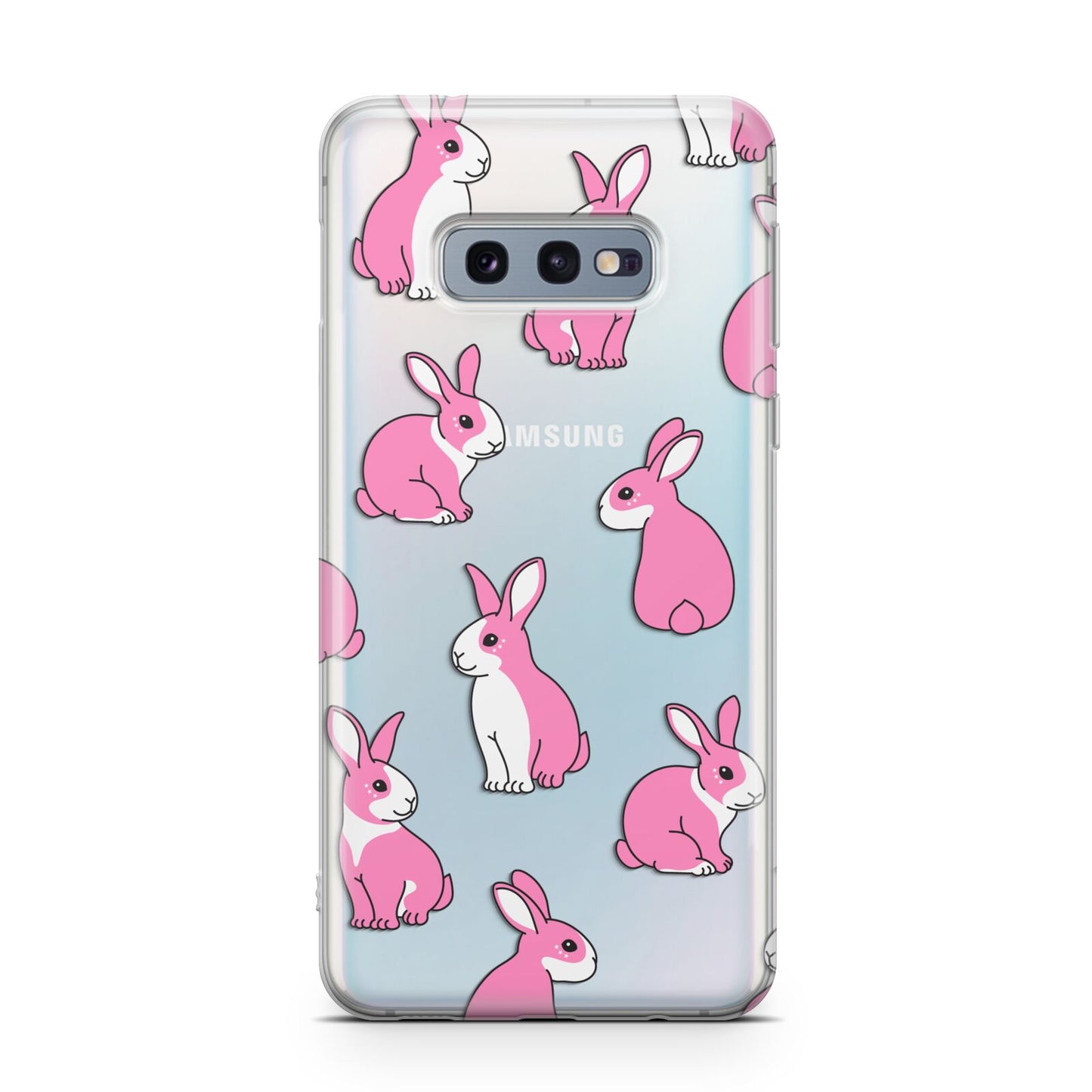 Pink Rabbits Samsung Galaxy S10E Case