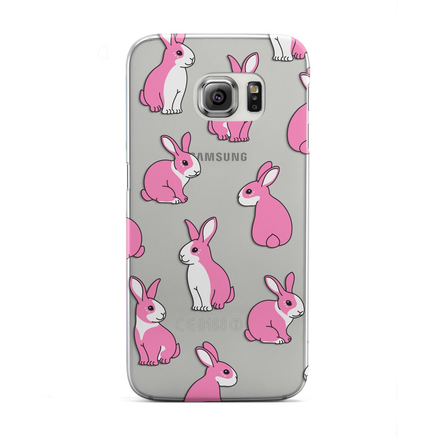 Pink Rabbits Samsung Galaxy S6 Edge Case