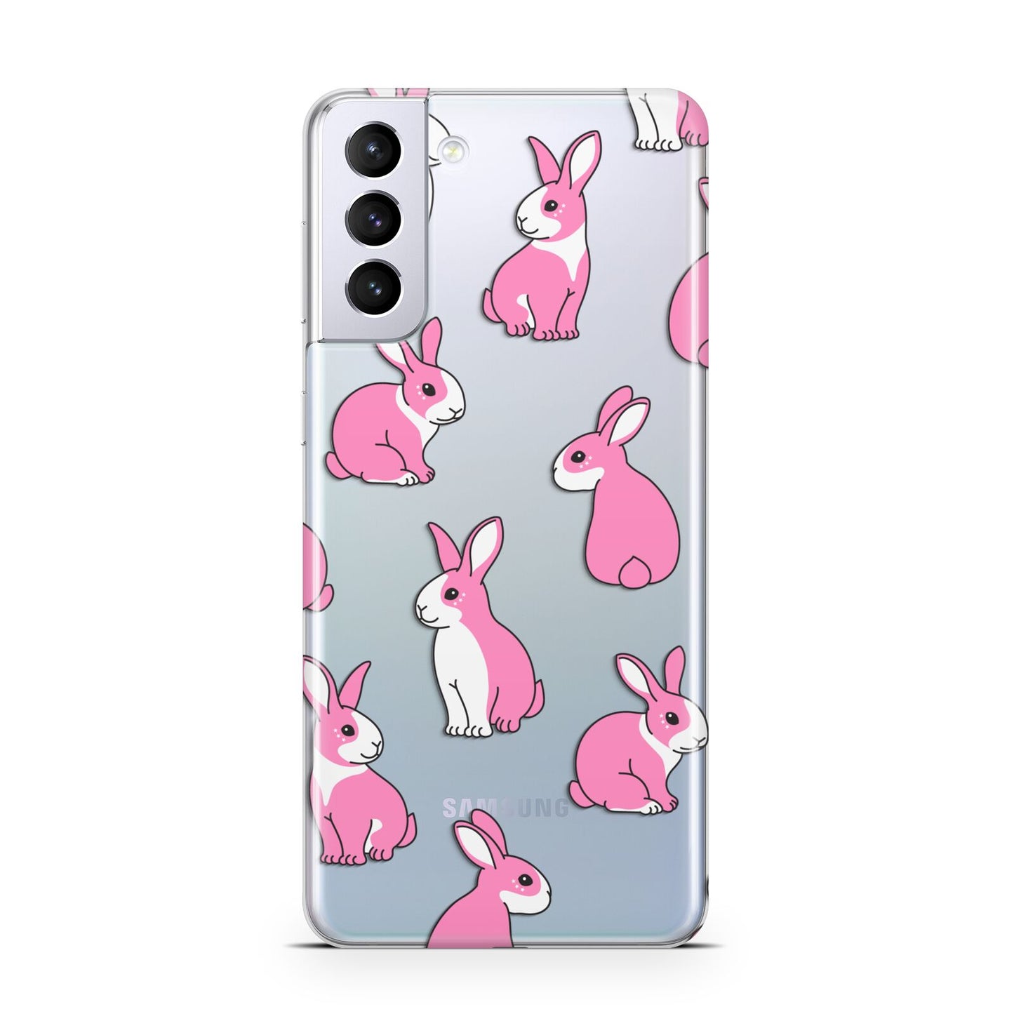 Pink Rabbits Samsung S21 Plus Case