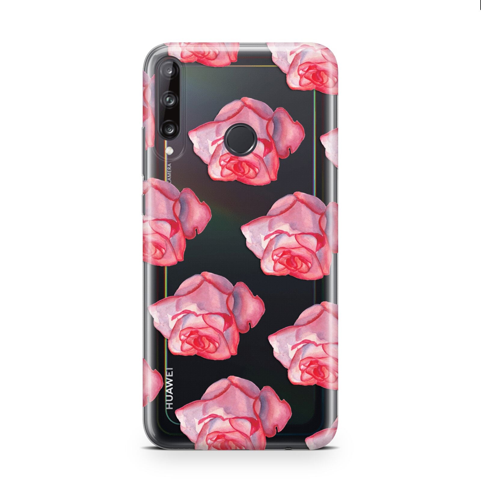 Pink Roses Huawei P40 Lite E Phone Case