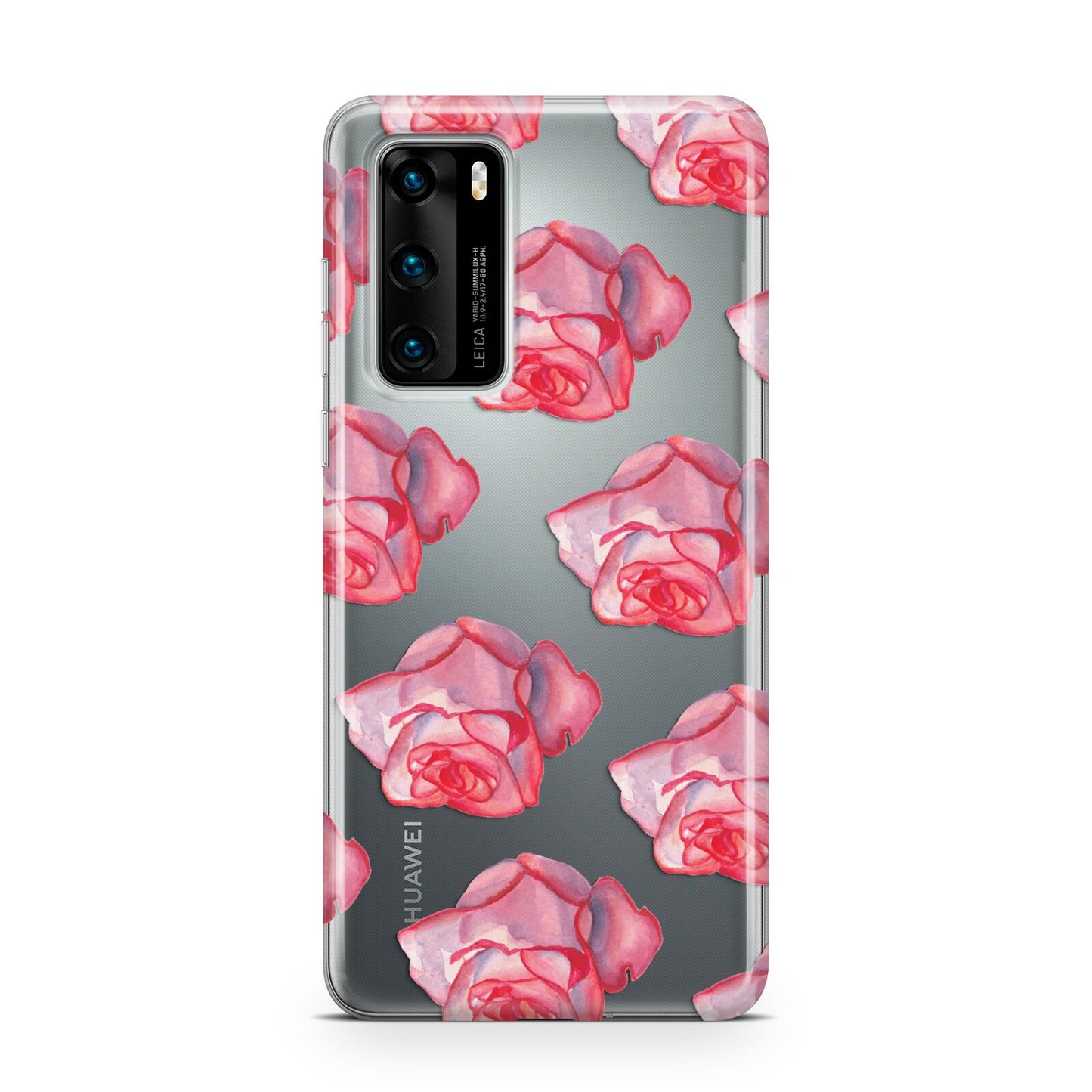 Pink Roses Huawei P40 Phone Case