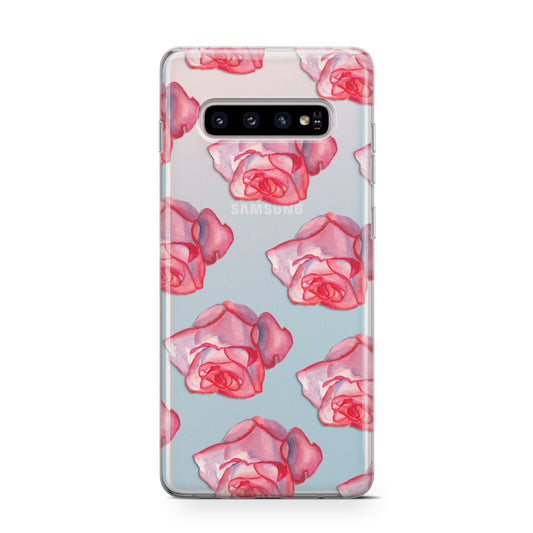 Pink Roses Protective Samsung Galaxy Case