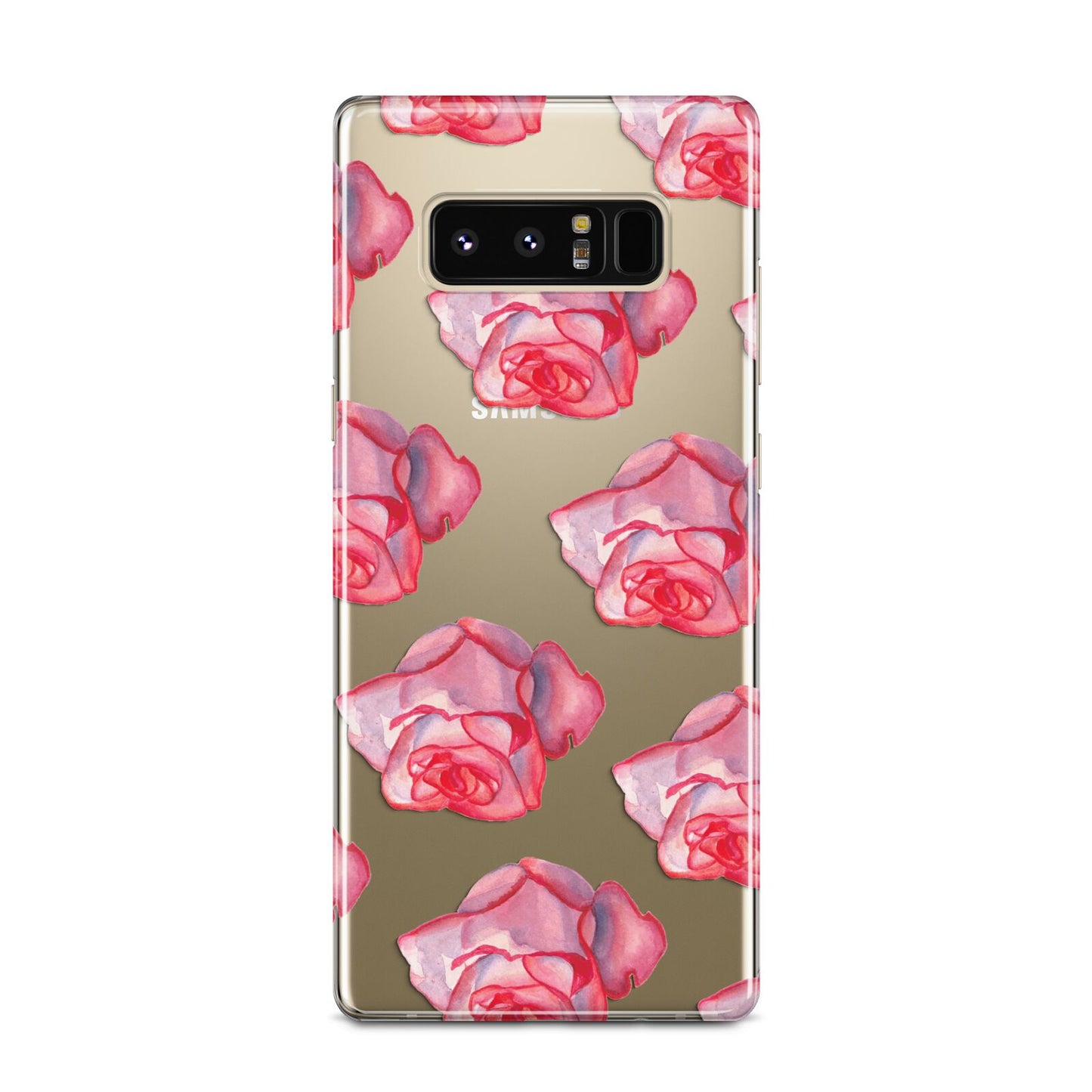 Pink Roses Samsung Galaxy Note 8 Case