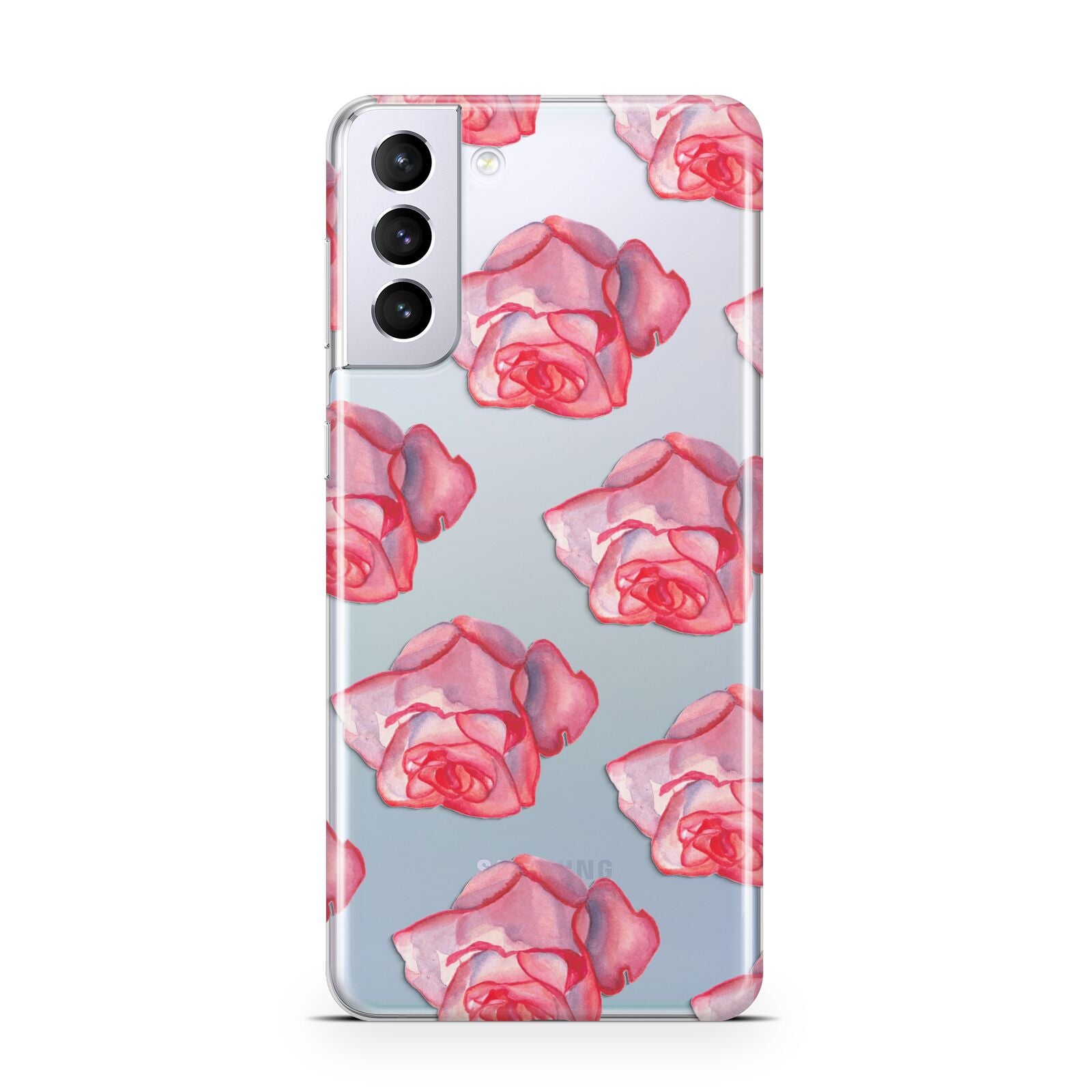 Pink Roses Samsung S21 Plus Phone Case