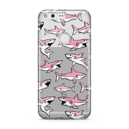 Pink Shark Google Pixel Case