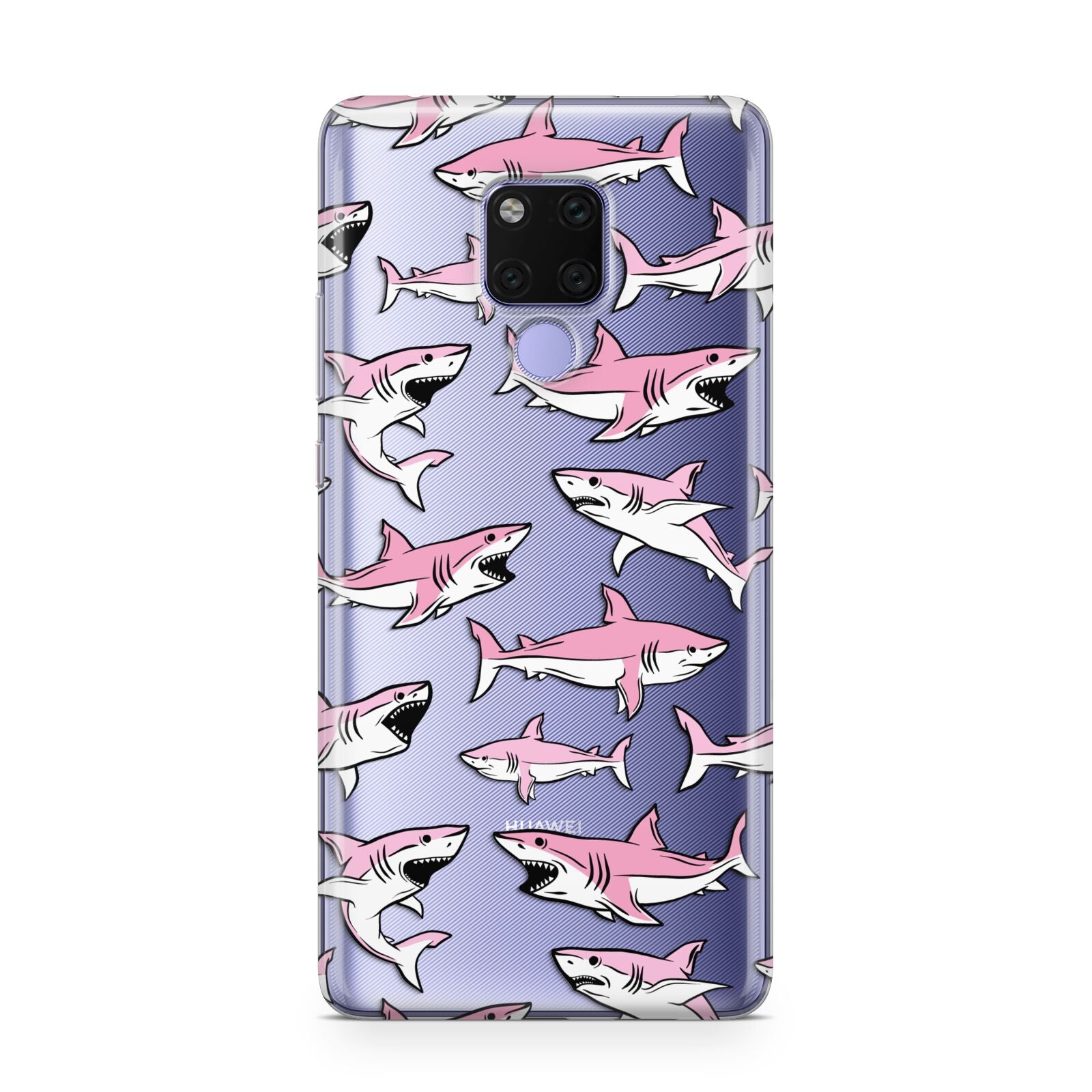 Pink Shark Huawei Mate 20X Phone Case