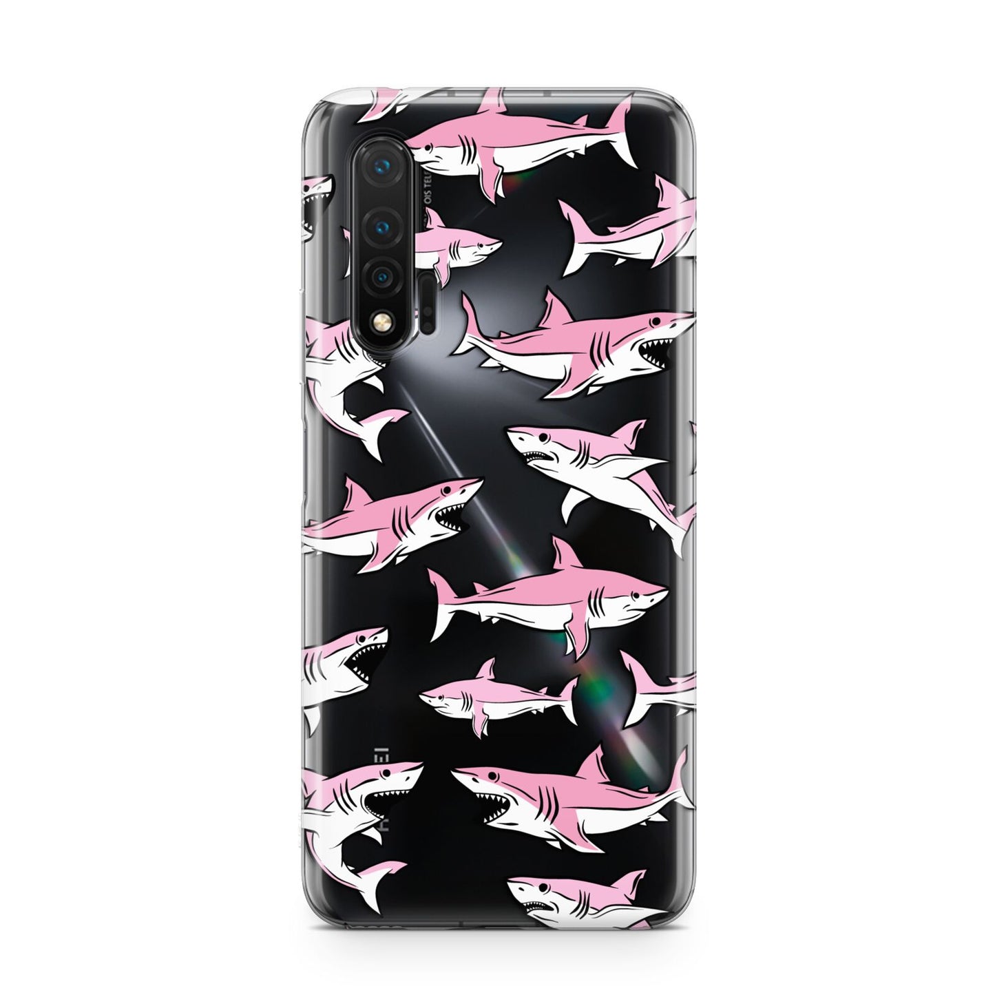 Pink Shark Huawei Nova 6 Phone Case