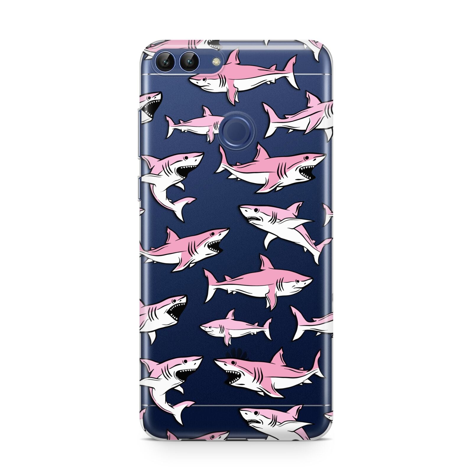 Pink Shark Huawei P Smart Case