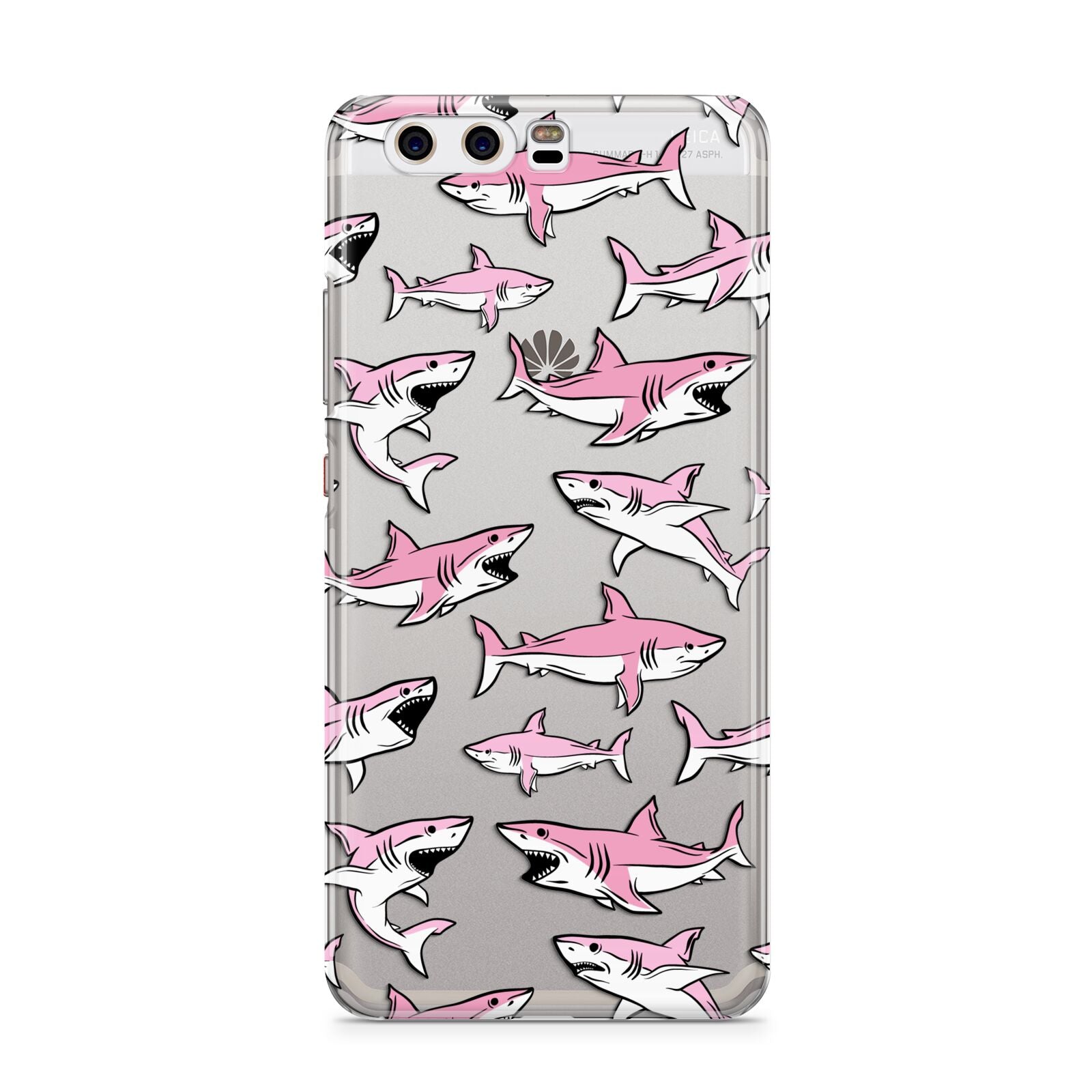 Pink Shark Huawei P10 Phone Case