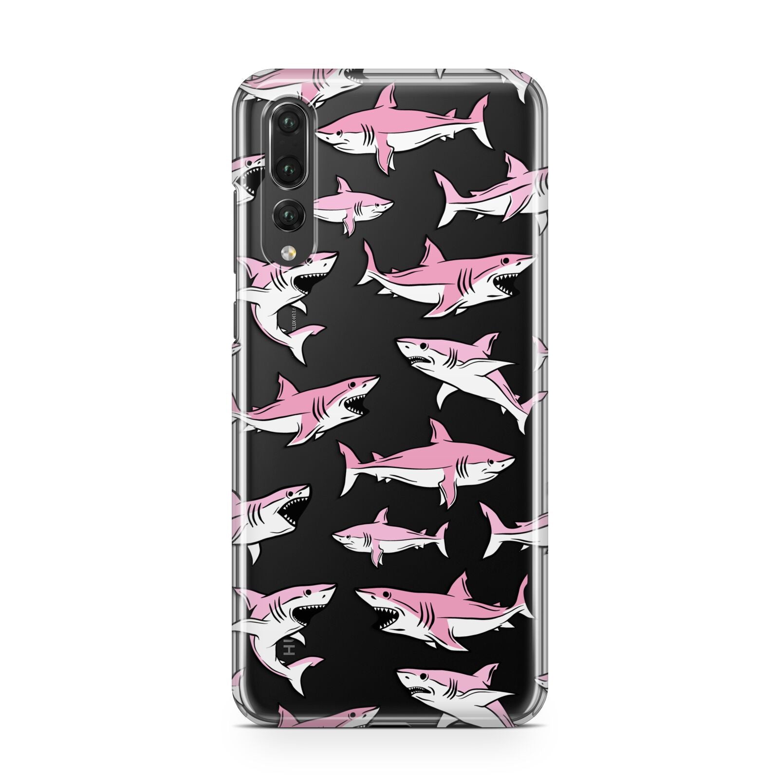 Pink Shark Huawei P20 Pro Phone Case