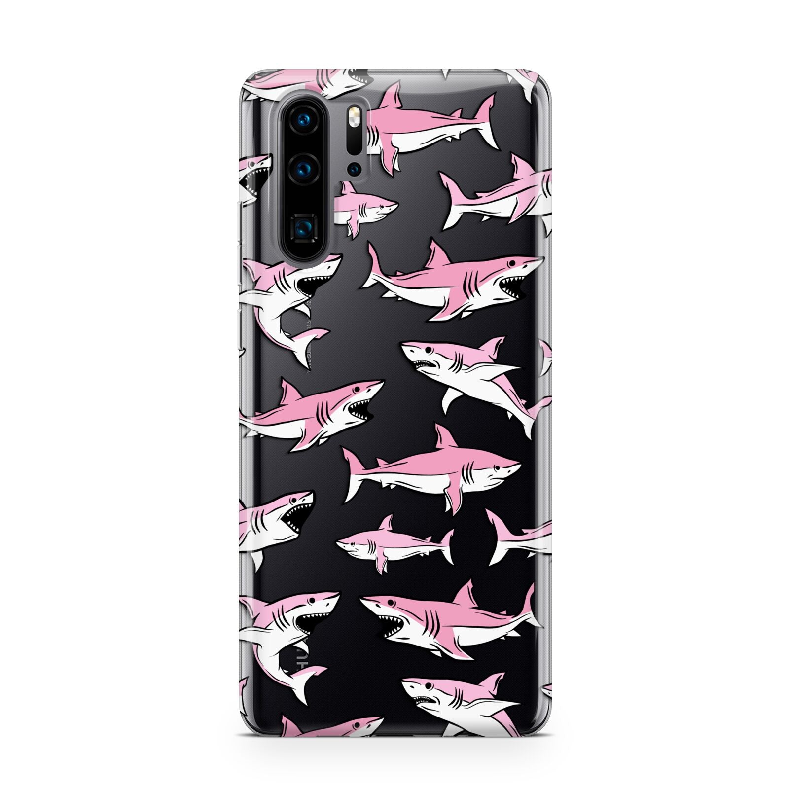 Pink Shark Huawei P30 Pro Phone Case