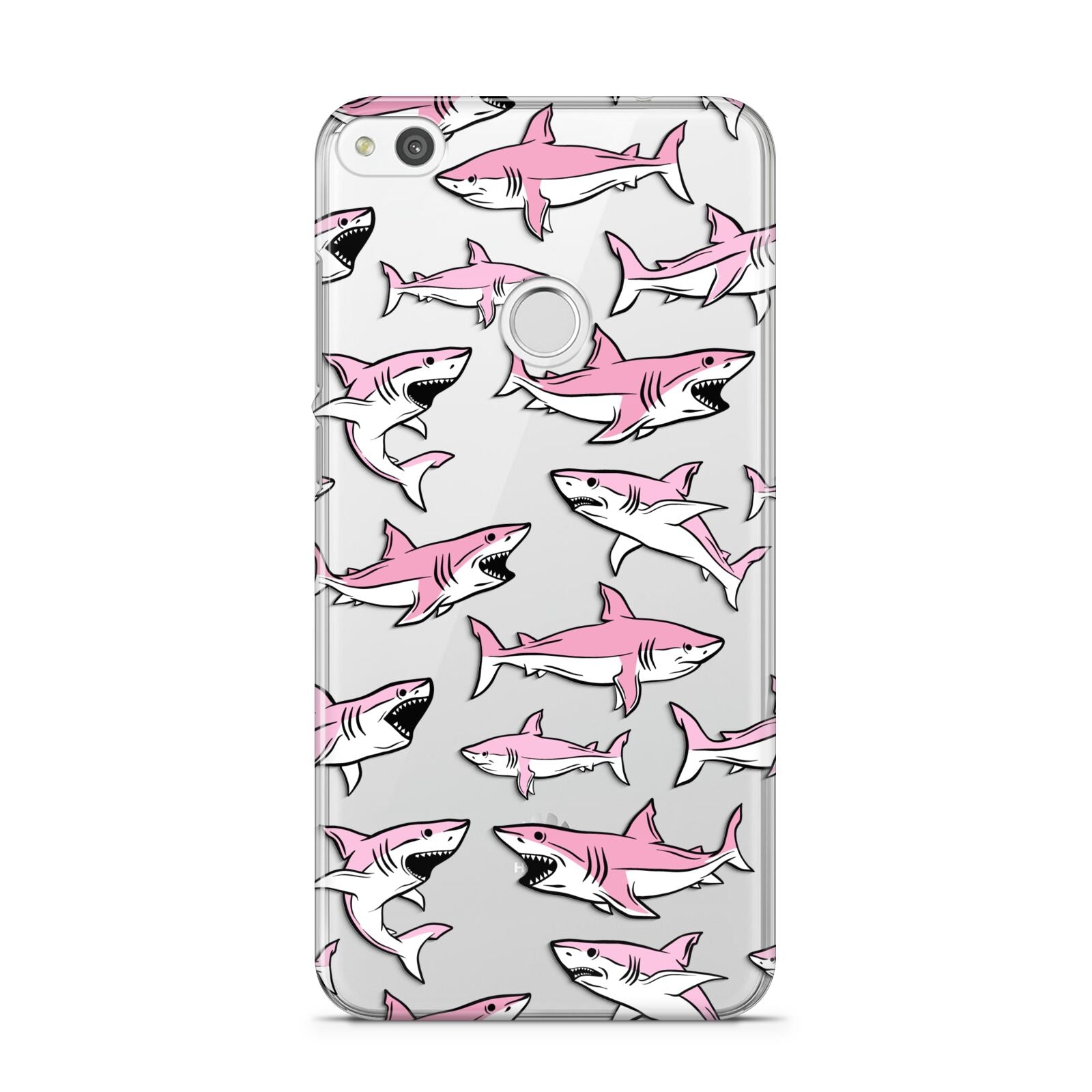 Pink Shark Huawei P8 Lite Case