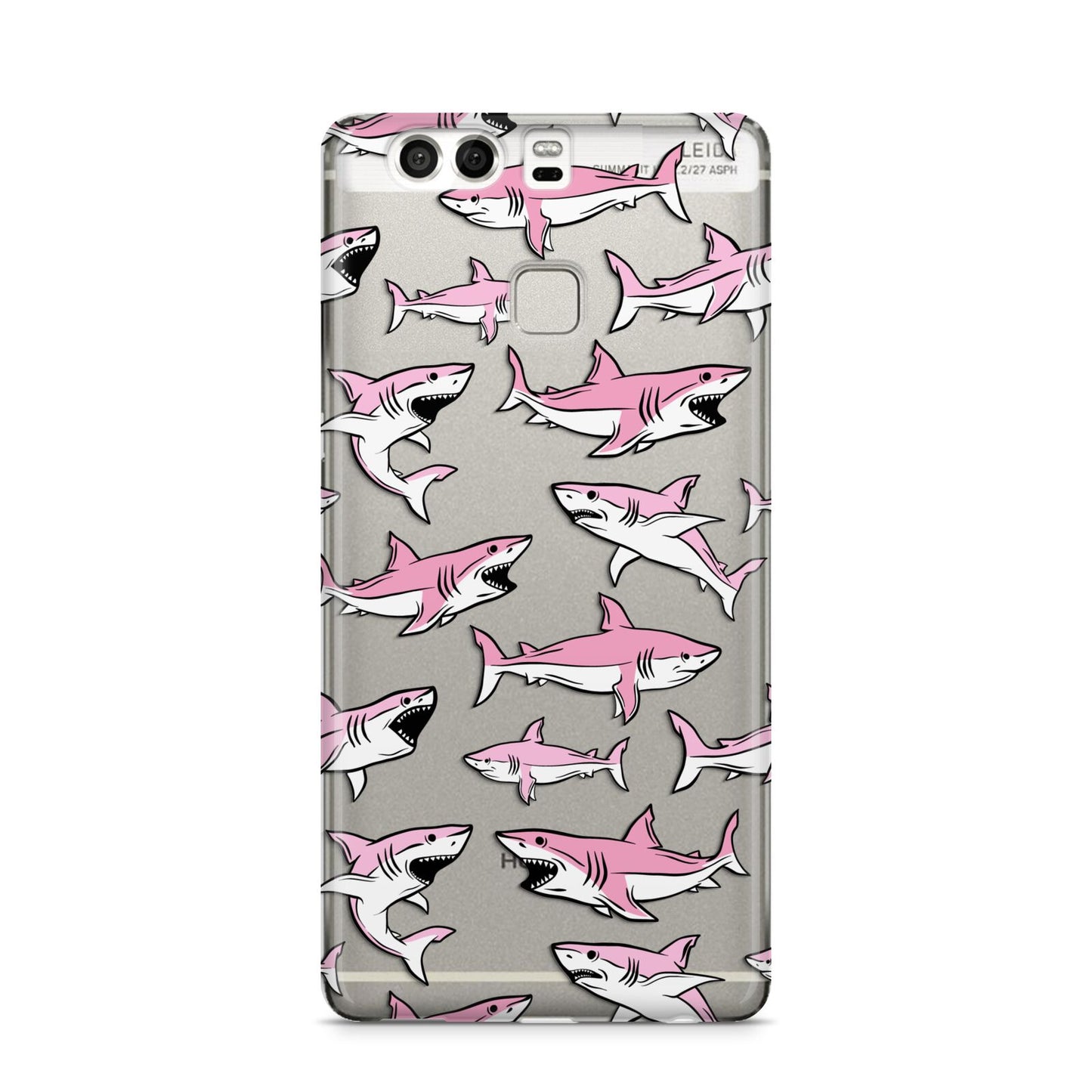 Pink Shark Huawei P9 Case