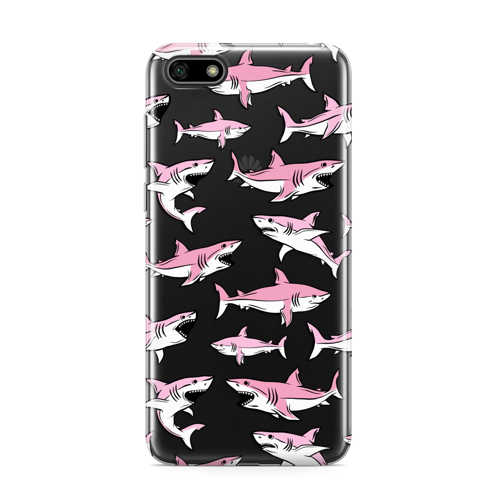 Pink Shark Huawei Y5 Prime 2018 Phone Case