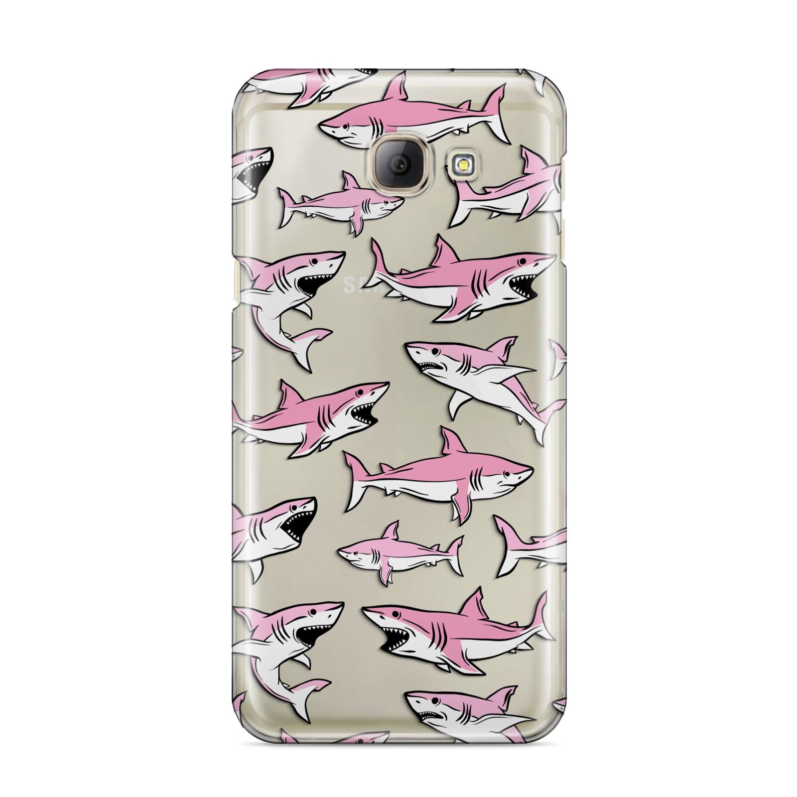 Pink Shark Samsung Galaxy A8 2016 Case