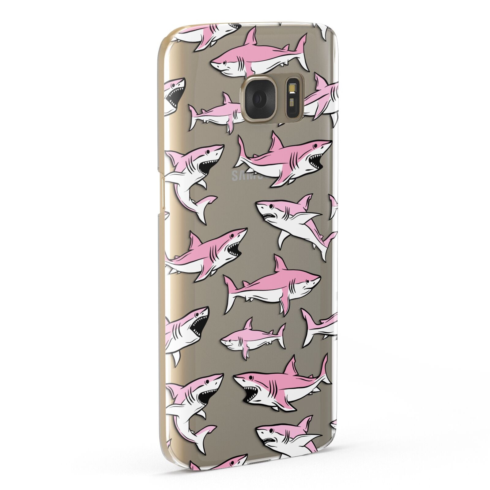 Pink Shark Samsung Galaxy Case Fourty Five Degrees