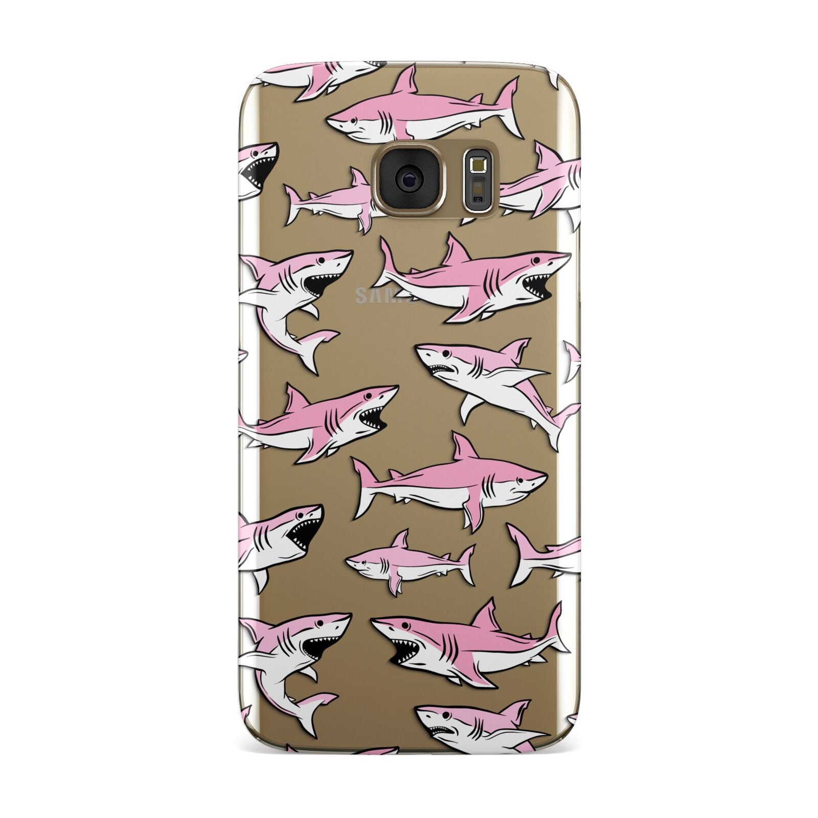 Pink Shark Samsung Galaxy Case