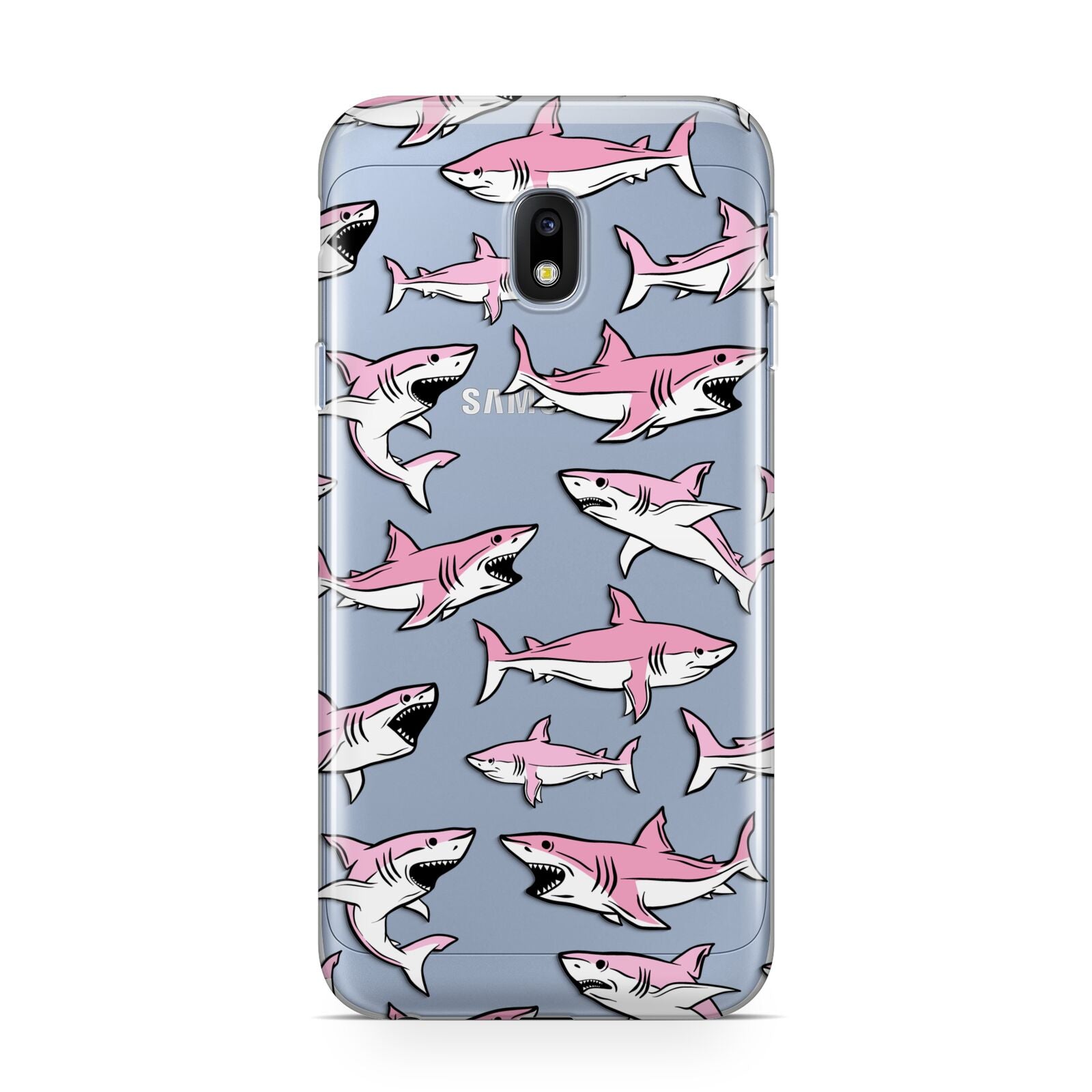 Pink Shark Samsung Galaxy J3 2017 Case