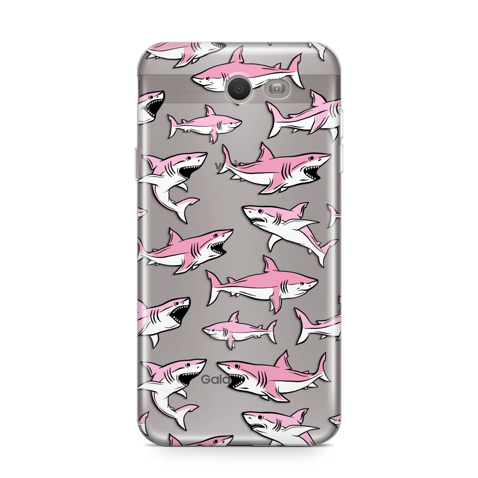 Pink Shark Samsung Galaxy J7 2017 Case