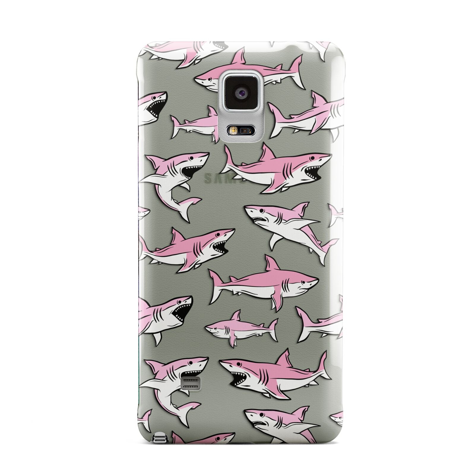 Pink Shark Samsung Galaxy Note 4 Case