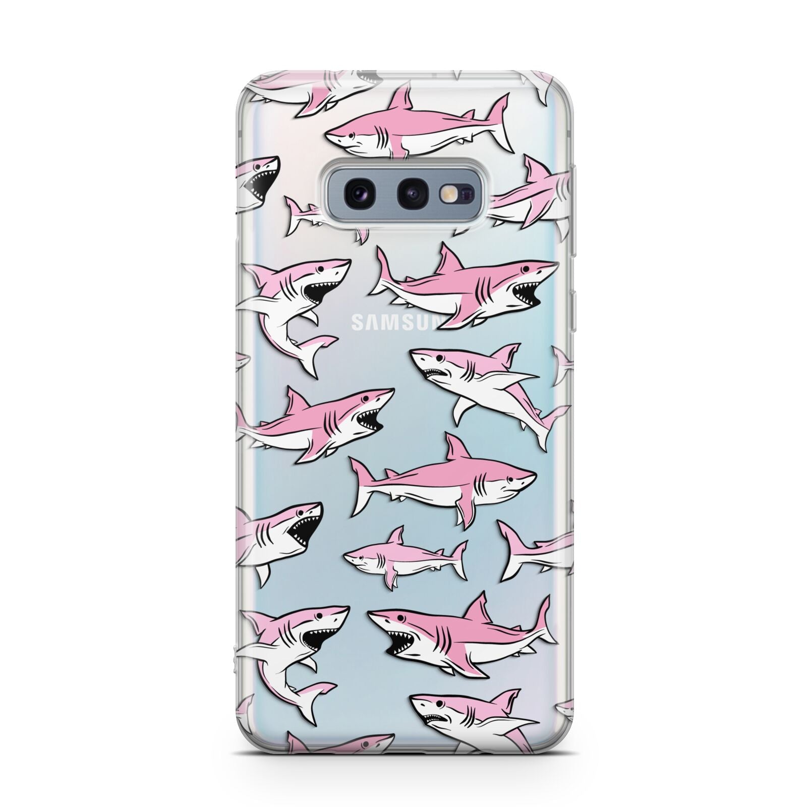 Pink Shark Samsung Galaxy S10E Case