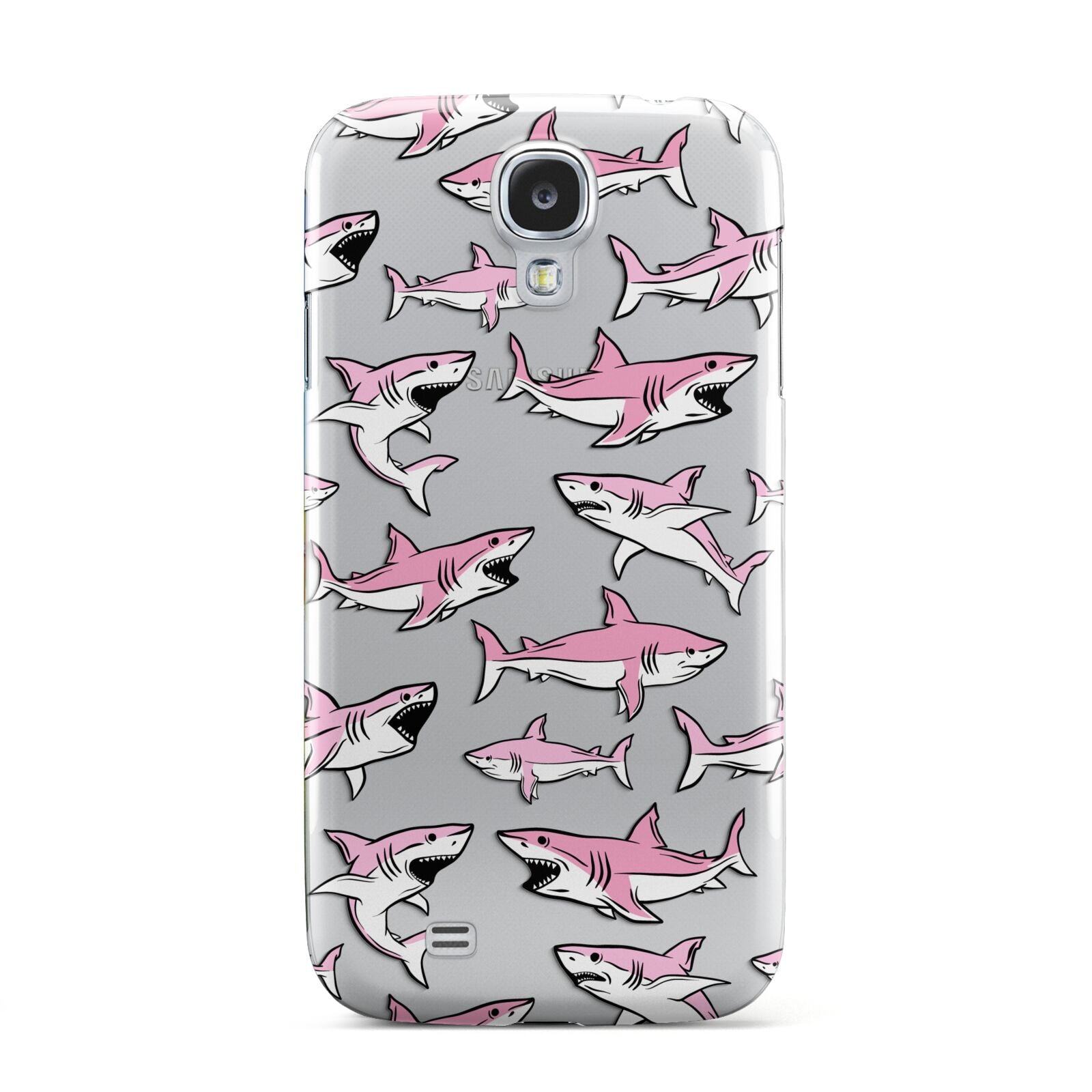 Pink Shark Samsung Galaxy S4 Case