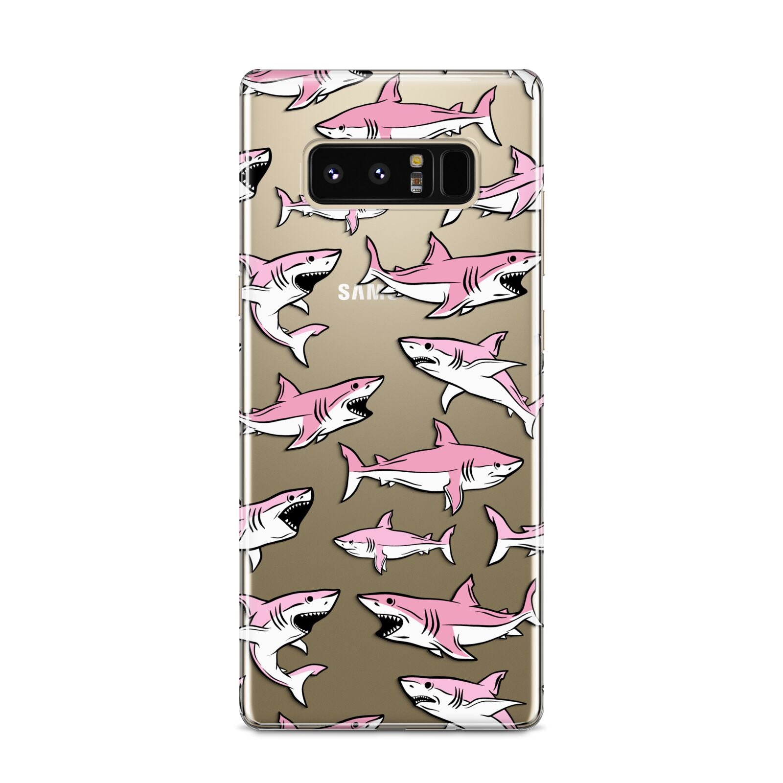 Pink Shark Samsung Galaxy S8 Case