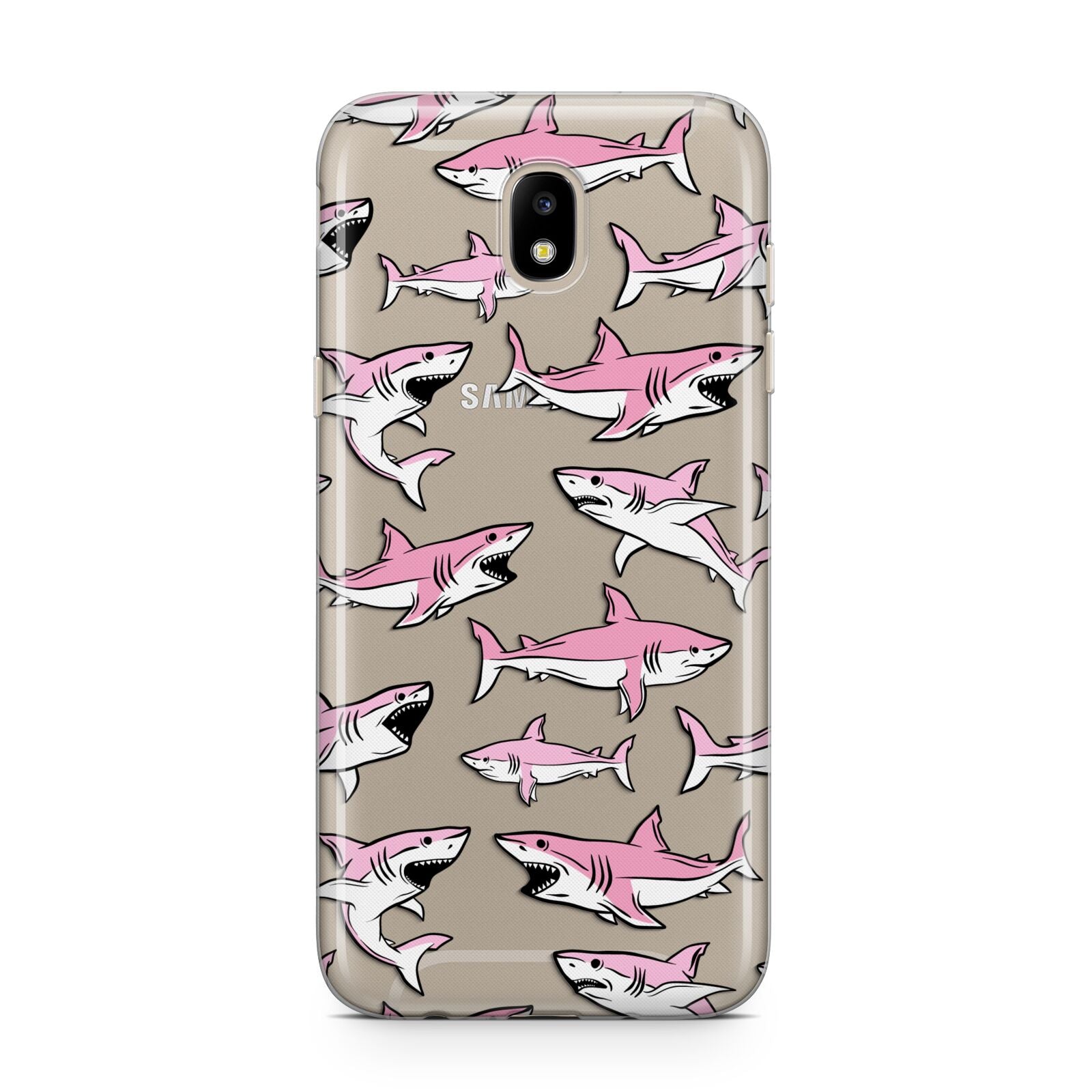 Pink Shark Samsung J5 2017 Case