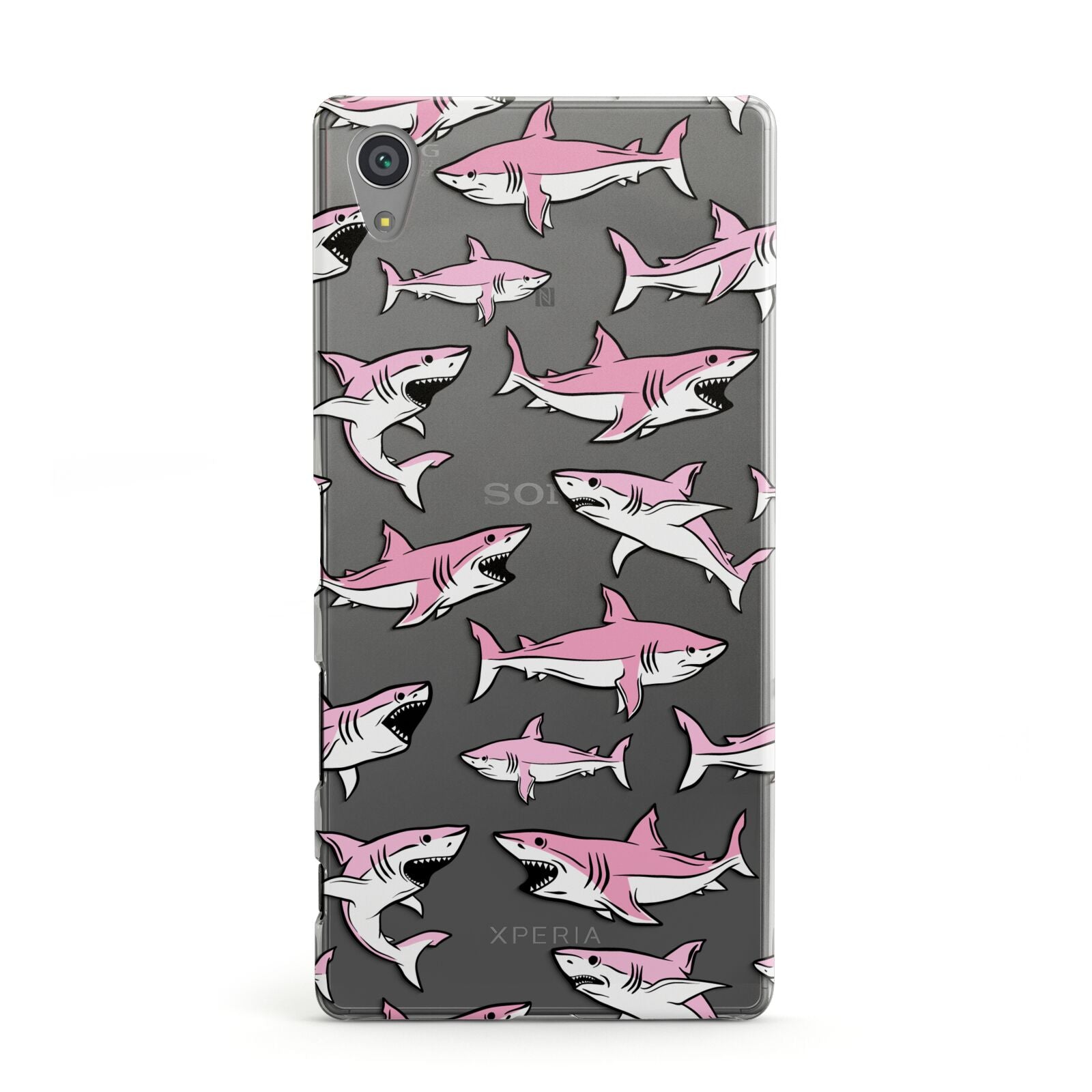 Pink Shark Sony Xperia Case