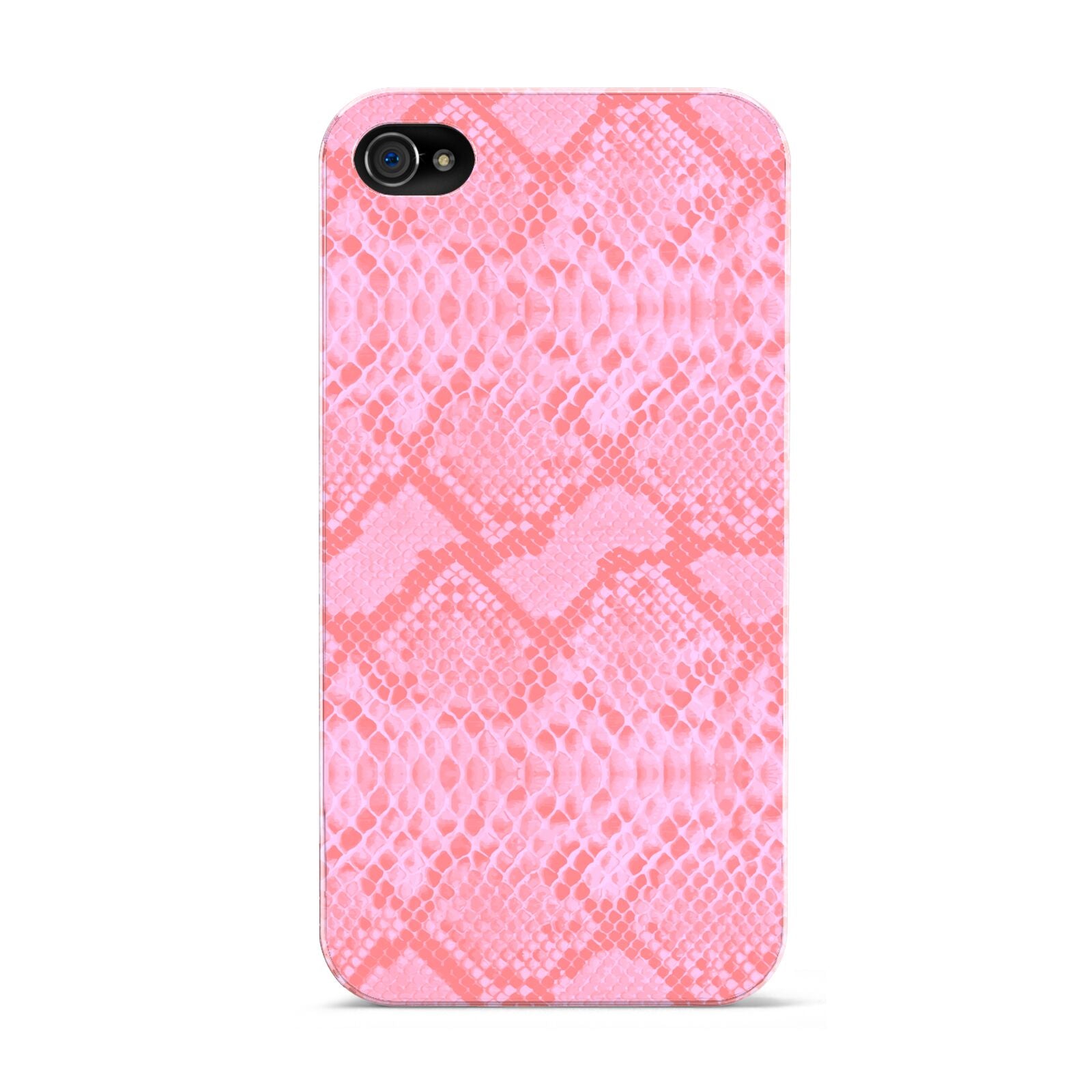 Pink Snakeskin Apple iPhone 4s Case