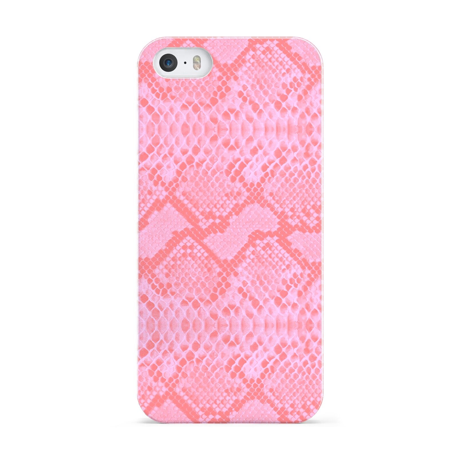 Pink Snakeskin Apple iPhone 5 Case