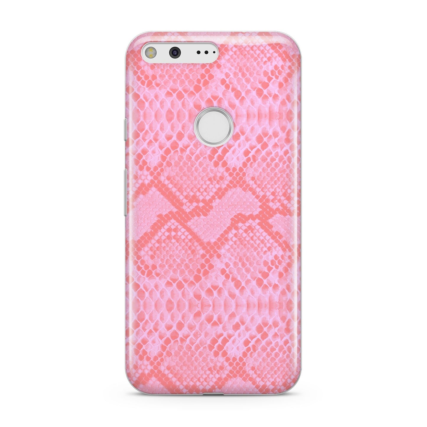 Pink Snakeskin Google Pixel Case