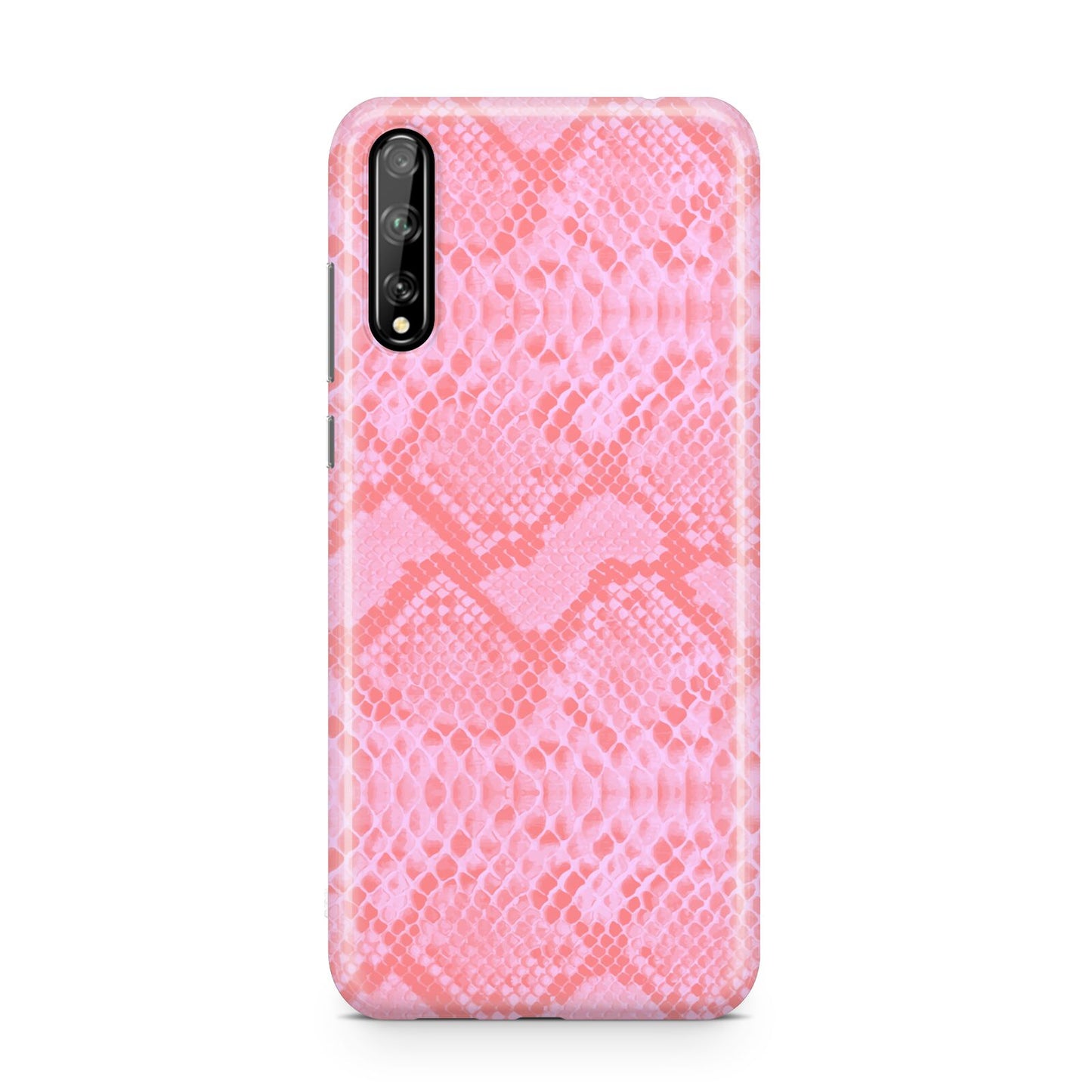 Pink Snakeskin Huawei Enjoy 10s Phone Case