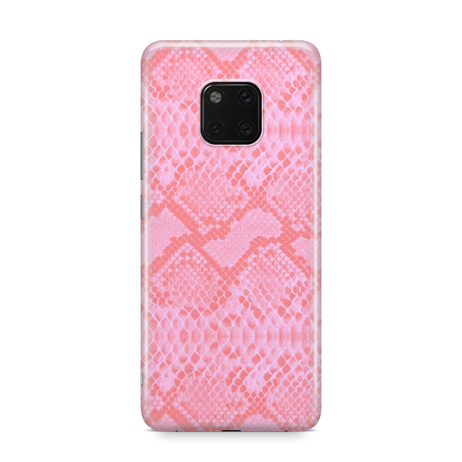 Pink Snakeskin Huawei Mate 20 Pro Phone Case