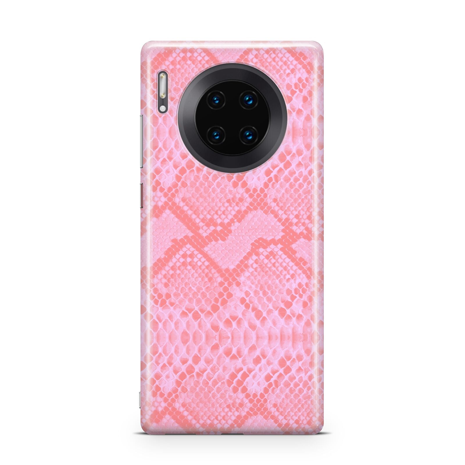 Pink Snakeskin Huawei Mate 30 Pro Phone Case