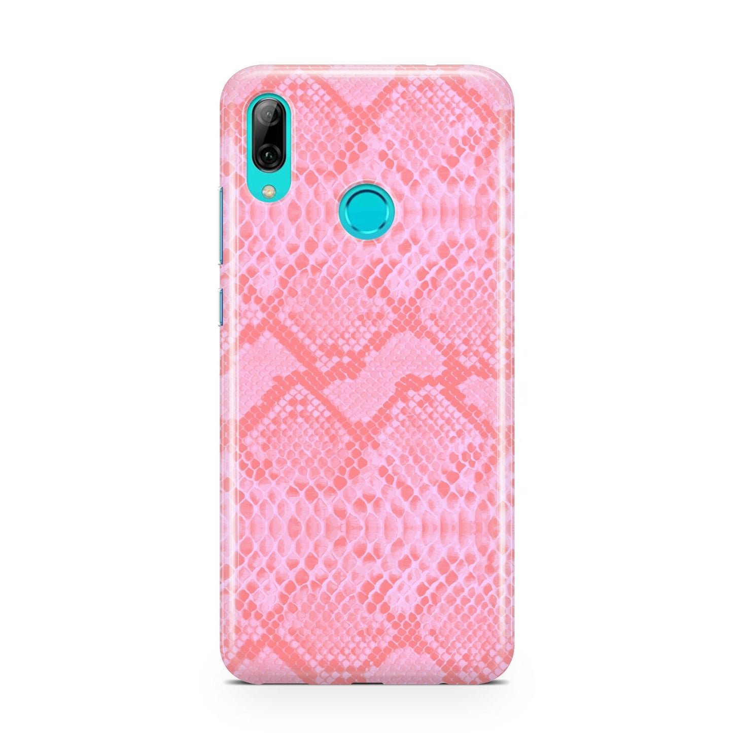 Pink Snakeskin Huawei P Smart 2019 Case