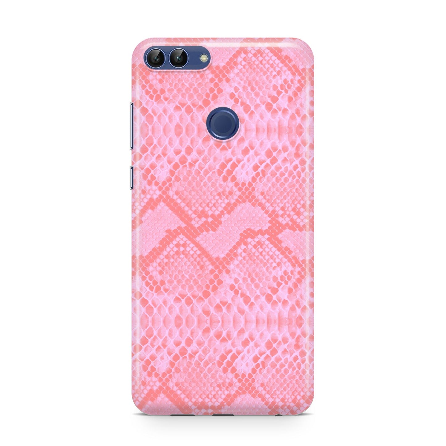 Pink Snakeskin Huawei P Smart Case