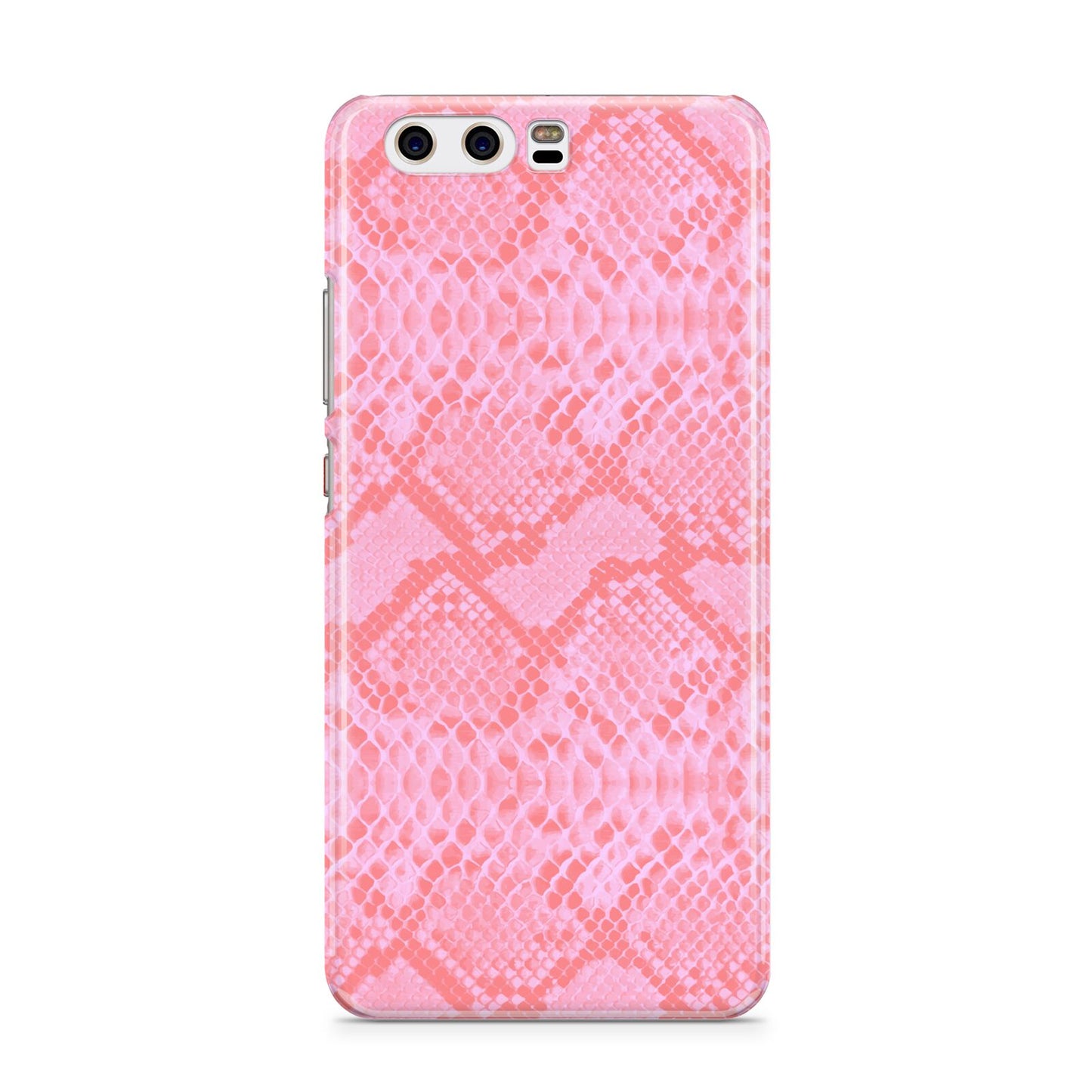 Pink Snakeskin Huawei P10 Phone Case