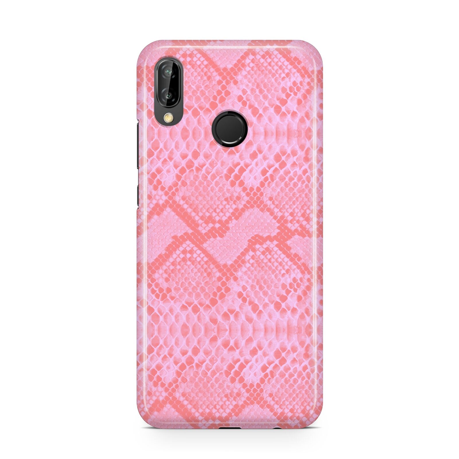 Pink Snakeskin Huawei P20 Lite Phone Case