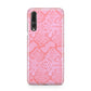Pink Snakeskin Huawei P20 Pro Phone Case