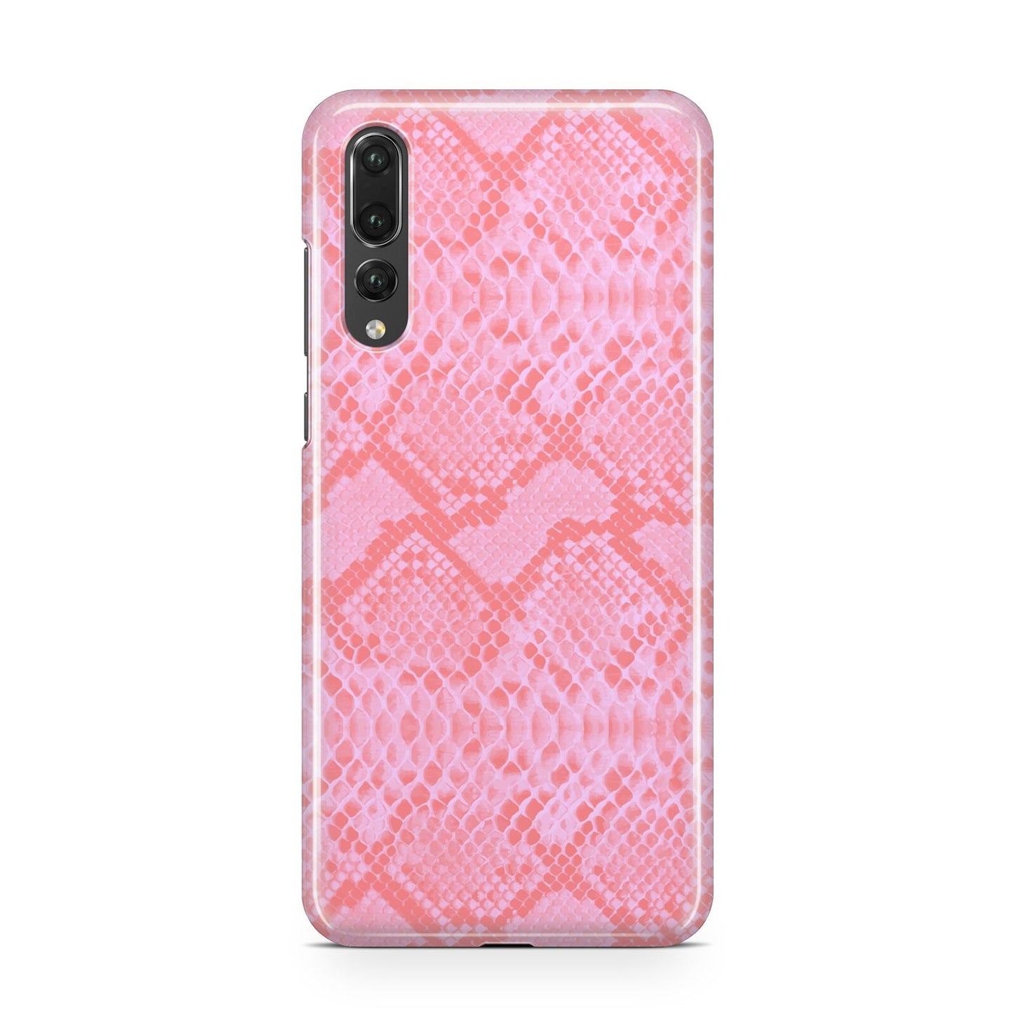 Pink Snakeskin Huawei P20 Pro Phone Case
