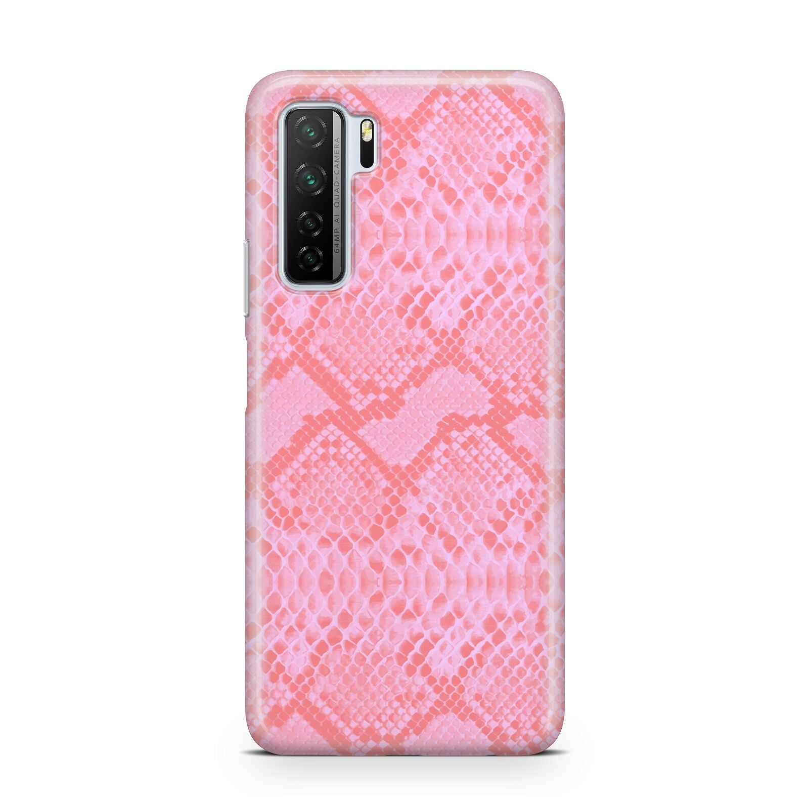 Pink Snakeskin Huawei P40 Lite 5G Phone Case
