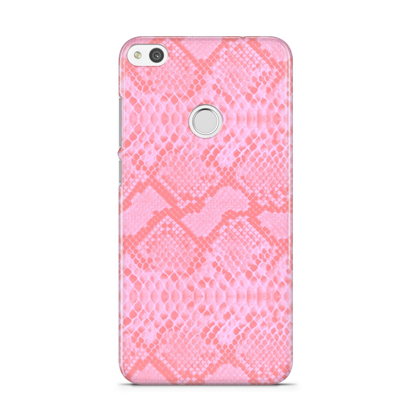 Pink Snakeskin Huawei P8 Lite Case