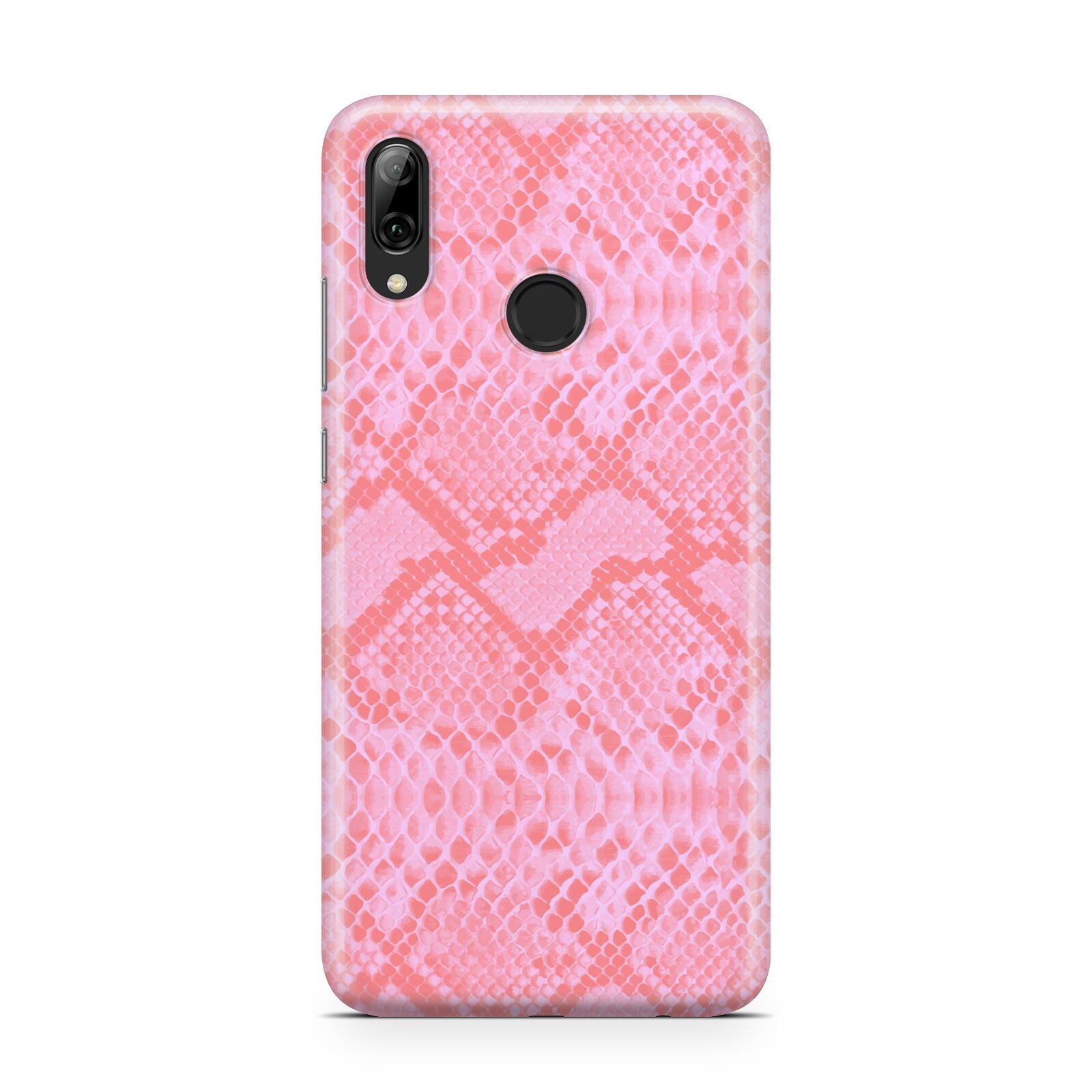 Pink Snakeskin Huawei Y7 2019