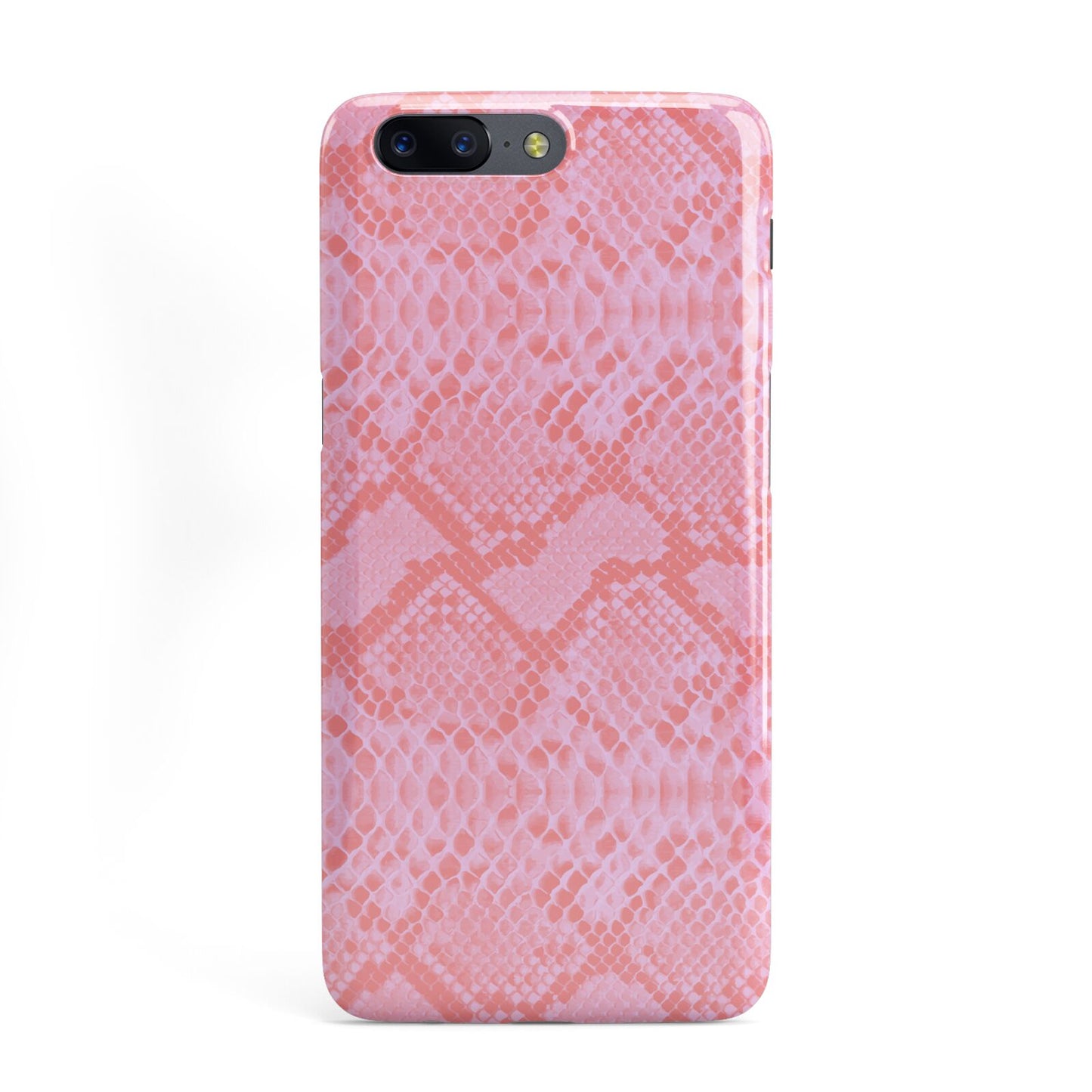 Pink Snakeskin OnePlus Case